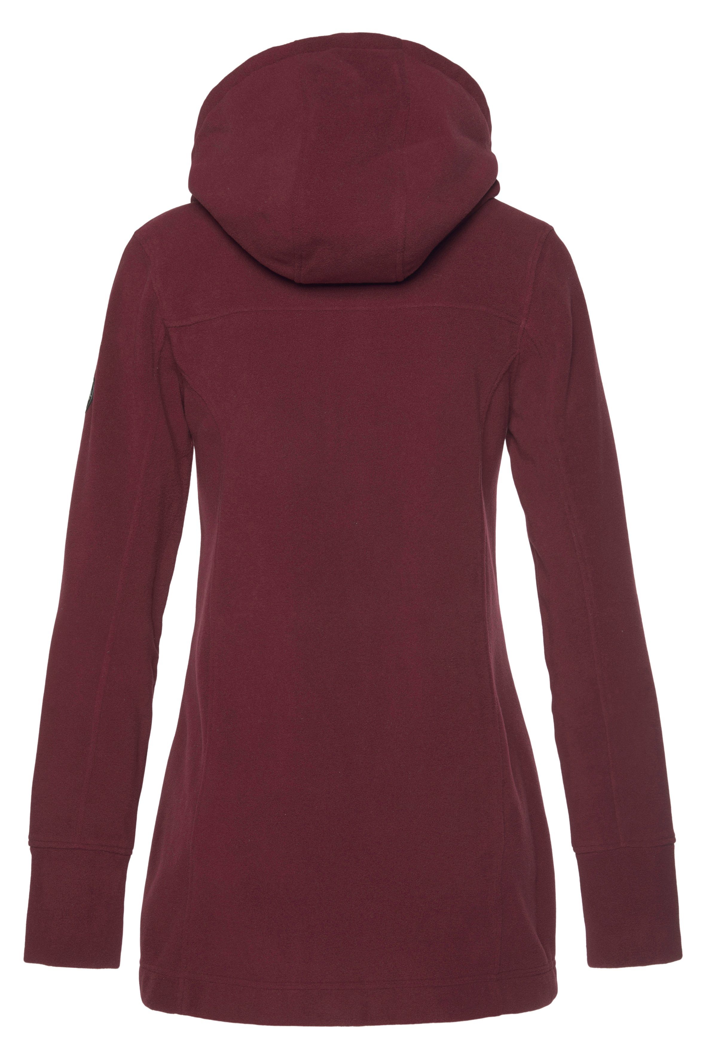 Polarino Fleecejacke aus Fleece, atmungsaktiv, schnell trocknend