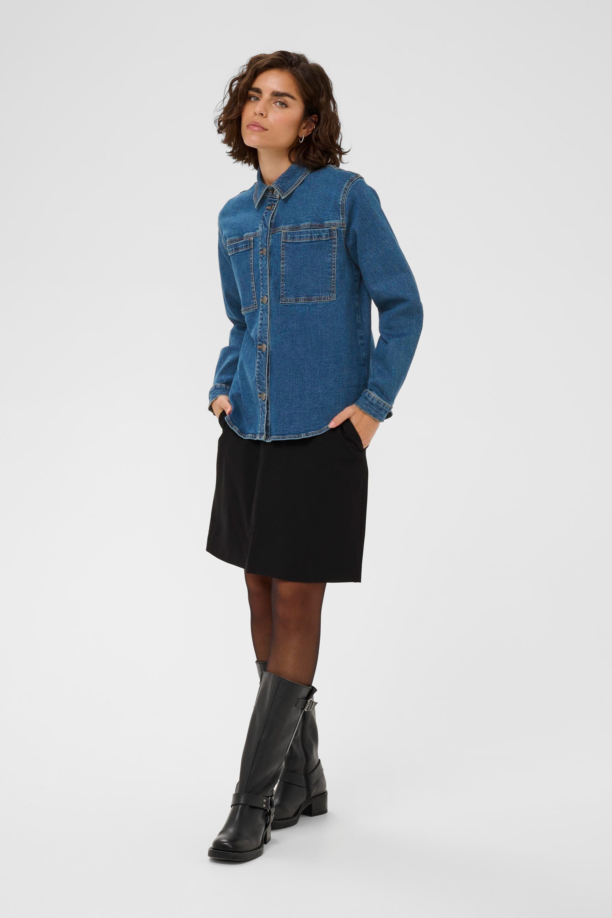 KAFFE Jeanshemd Jeanshemd KAlena