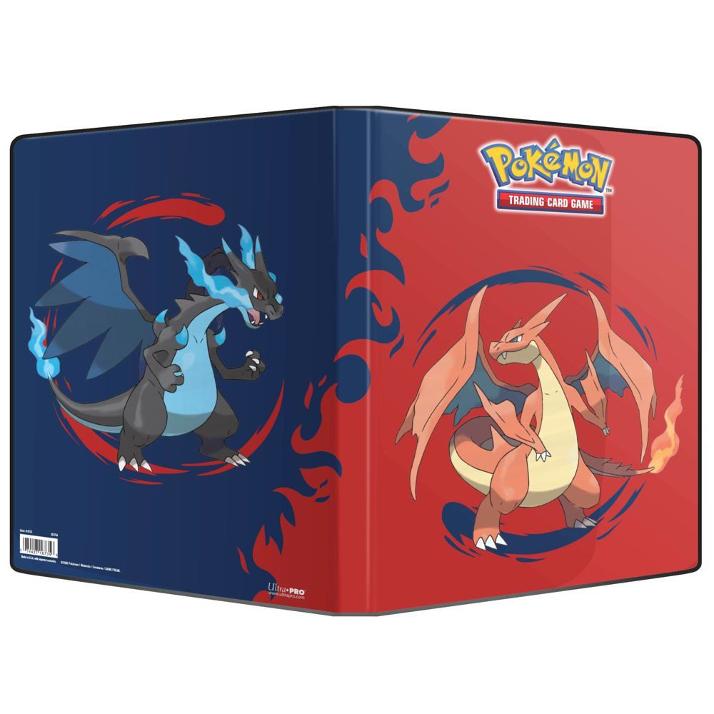 POKÉMON Sammelkarte Mega-Glurak X & Y Sammel-Album A4 für 180 Sammel-Karten Pokemon