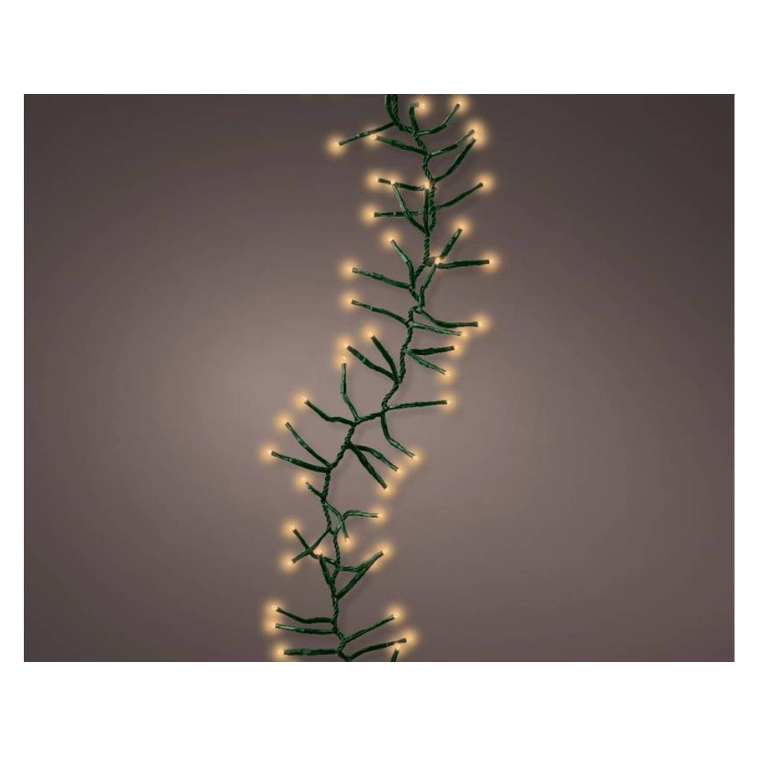 Lumineo LED-Lichterkette Cluster Lichterkette Weihnachtsbeleuchtung Lumineo Compact 936 LEDs, 936-flammig, Timer-Funktion