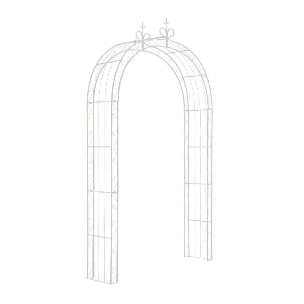 CLP Rosenbogen Rankbogen Gartenbogen Rankhilfe Spar-Set, 1 St., 148 x 35 x 260 cm stabil, Eisenrohr, Verzierungen, standfest, beschichtet