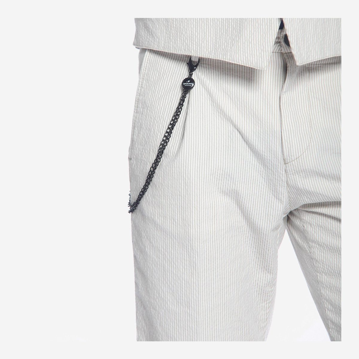 Mason's Stoffhose Mason’s 9BE2C7793 CBE700-480, Hosen, Beige