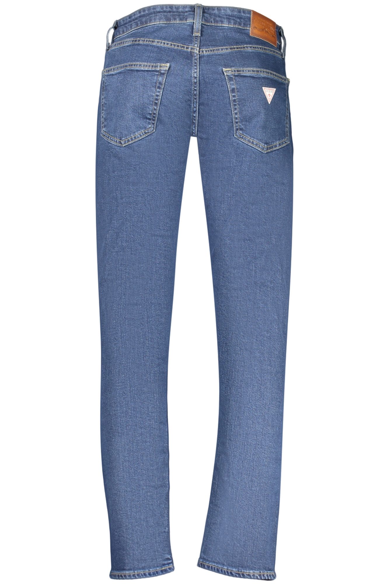 GUESS JEANS 5-Pocket-Jeans Herren Slim Fit Jeans Blau – Stilvolle 5-Taschen Denim mit Logo