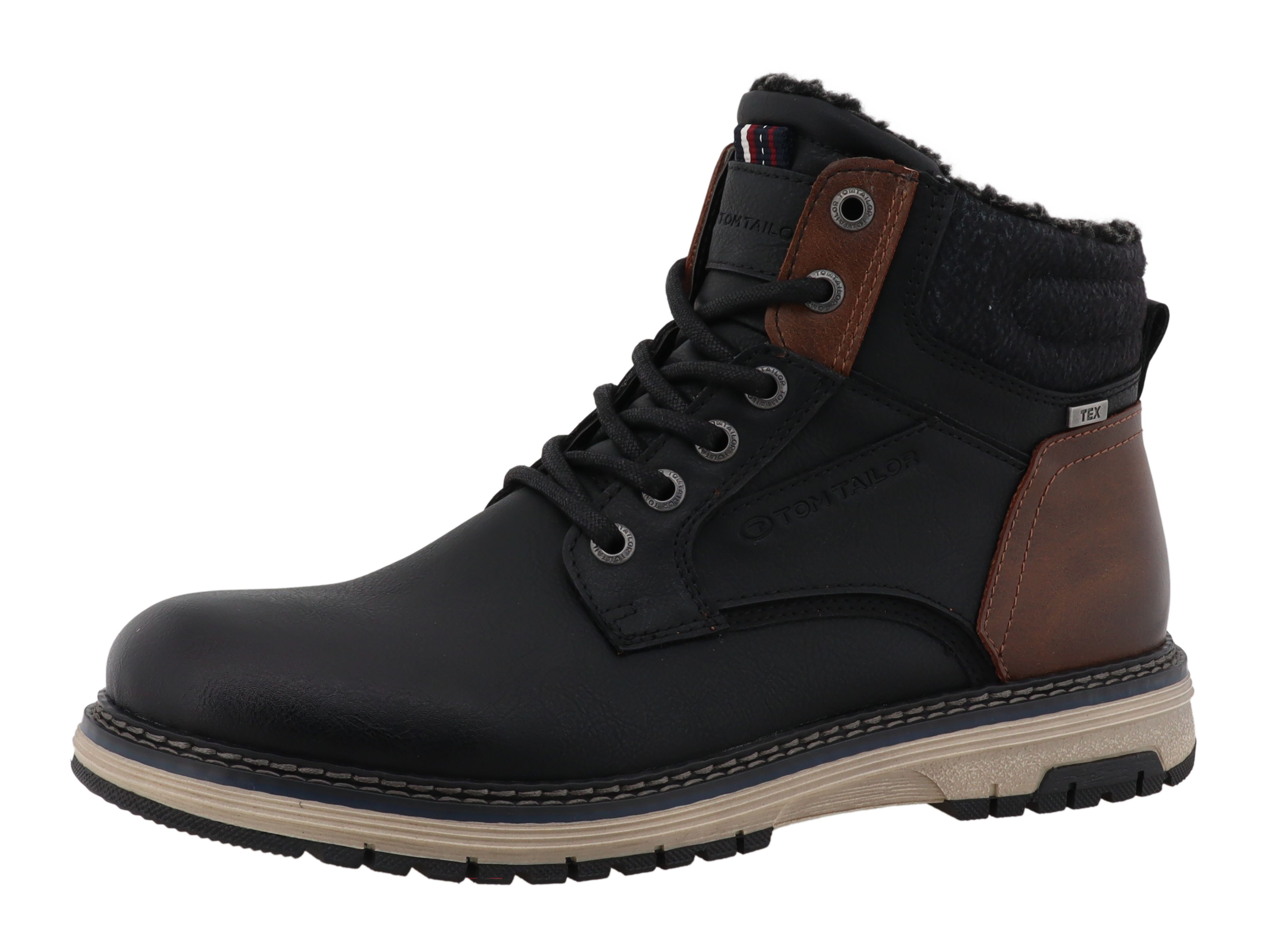 TOM TAILOR Winterboots mit zusätzlichem Reißverschluss