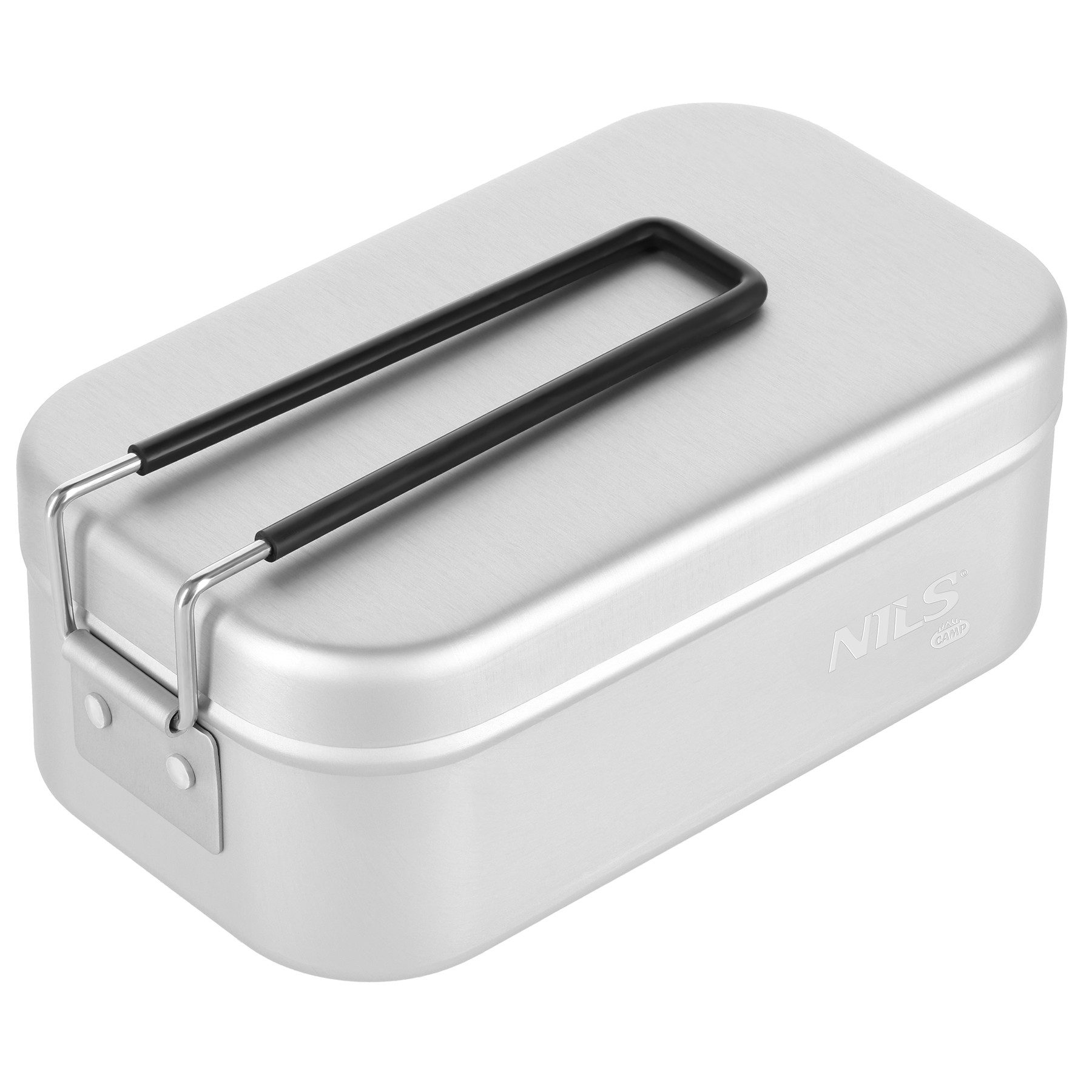 NILS CAMP Lunchbox Camping Aluminium Lunchbox zum Kochen und Aufbewahren 800ml