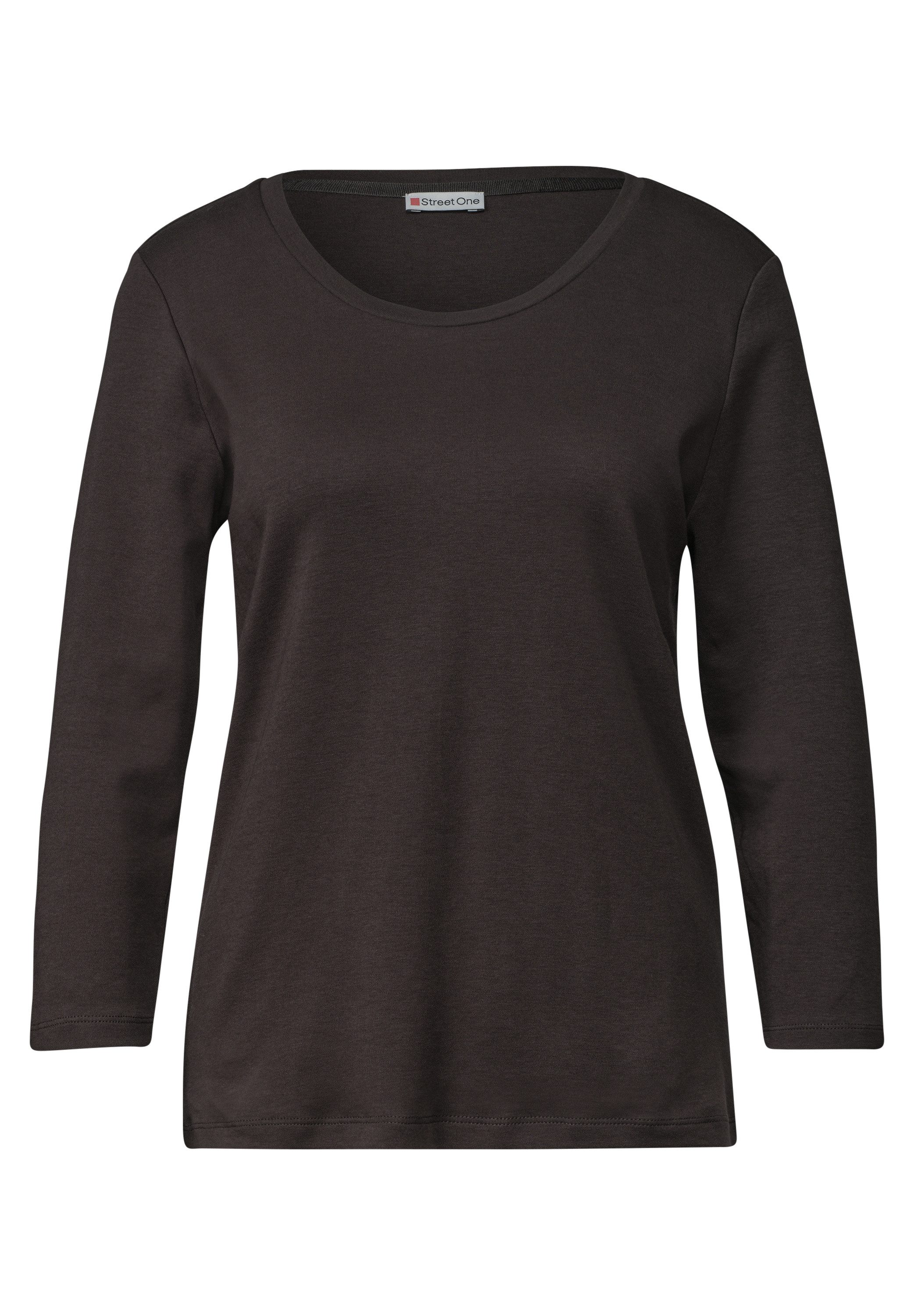 STREET ONE 3/4-Arm-Shirt mit Rundhalsausschnitt – Bild 4 von 5