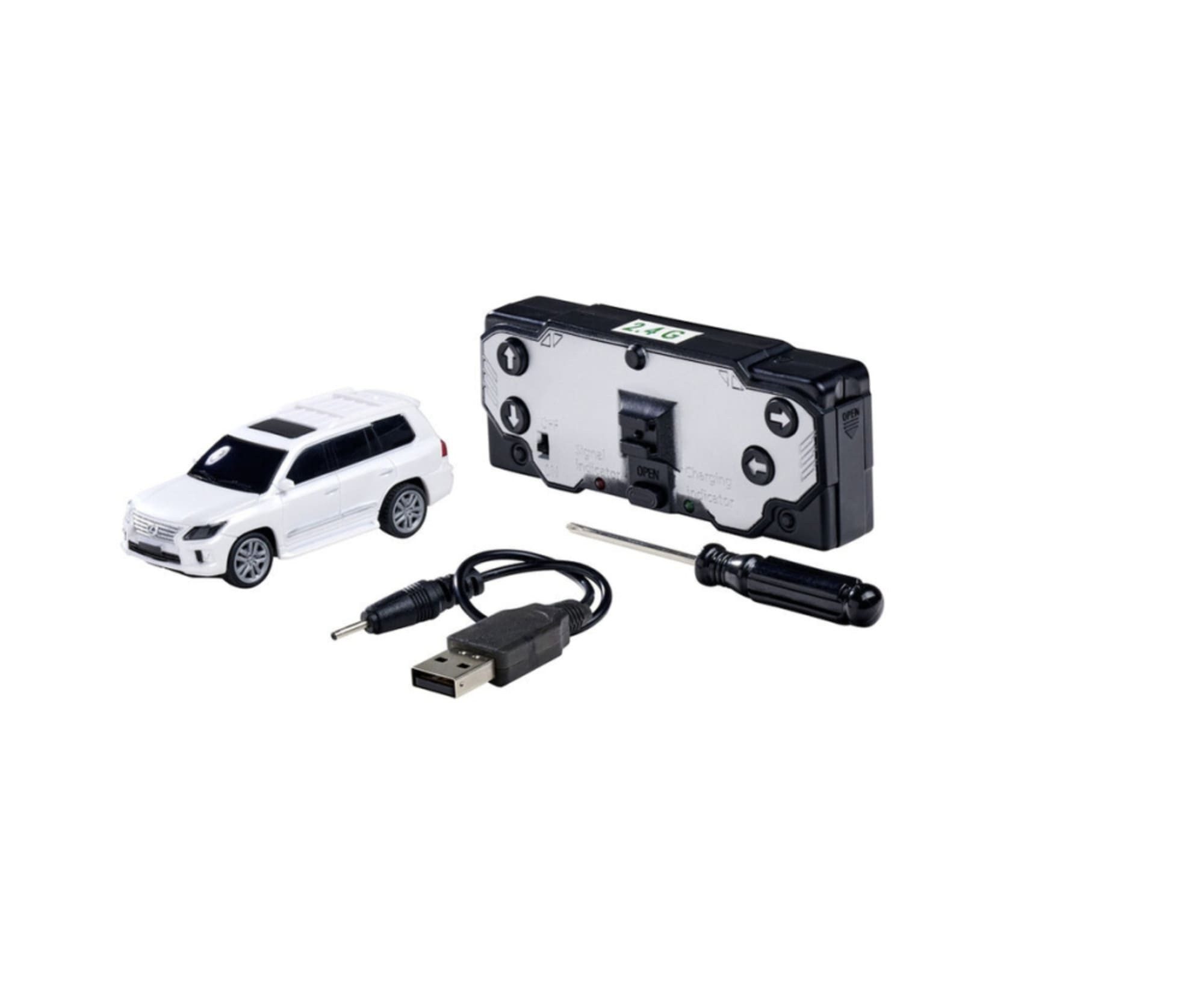 CARSON RC-Buggy Carson 1:64 Nano Racer Lexus LX570 weiß