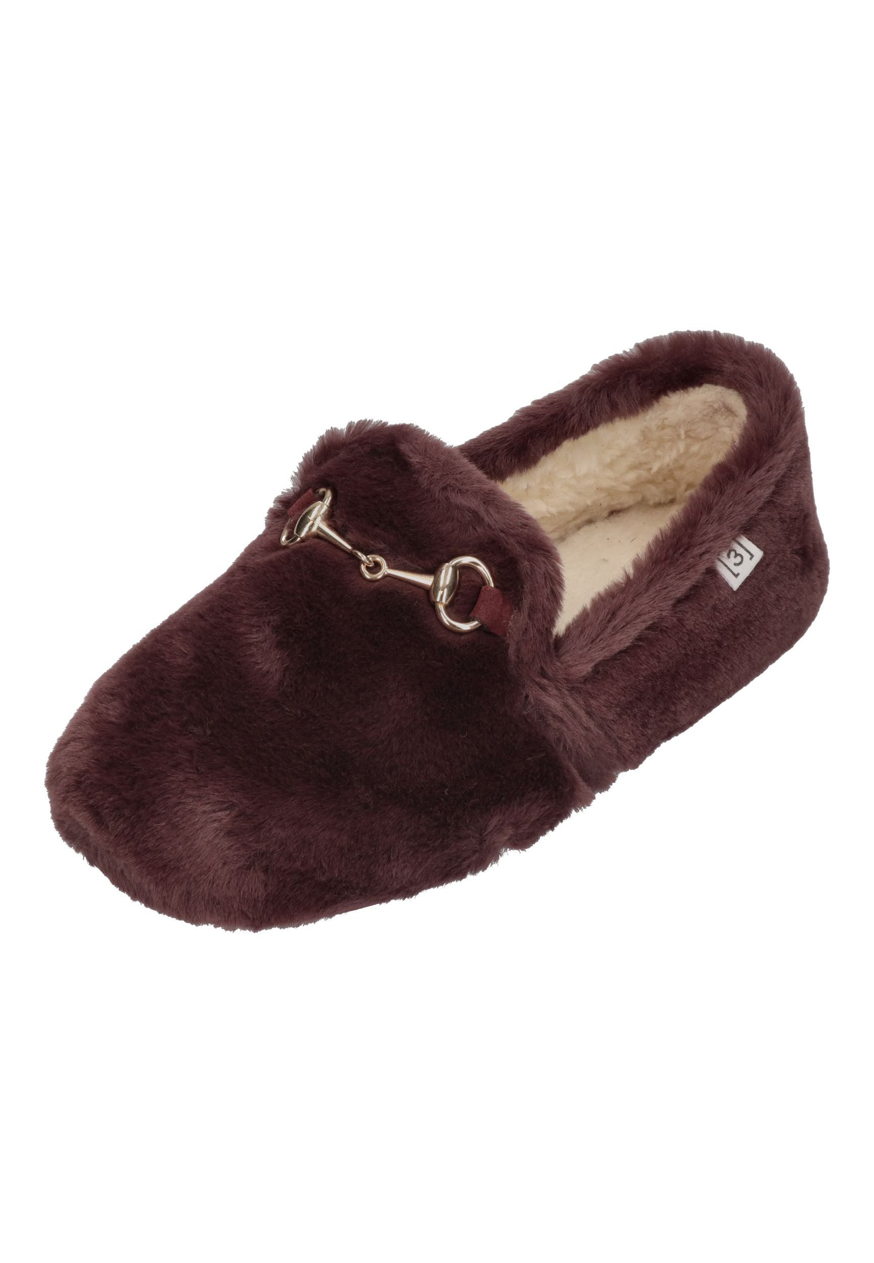 espadrij l´originale BALLERINE COZY Hausschuh bordeaux