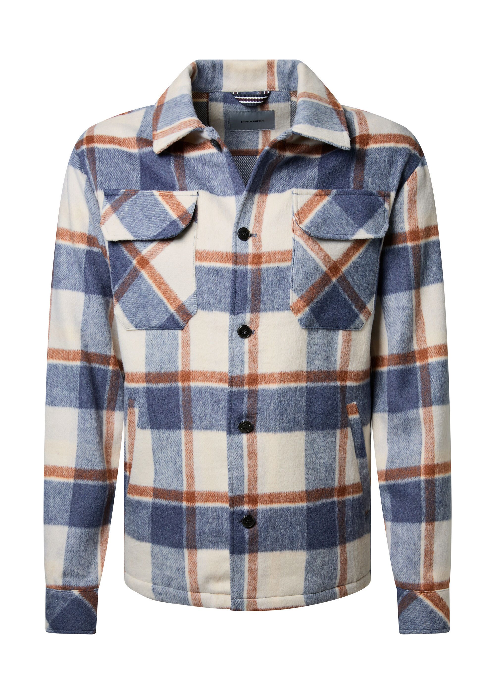 Pierre Cardin Outdoorjacke (1-St) mit Karomuster günstig online kaufen