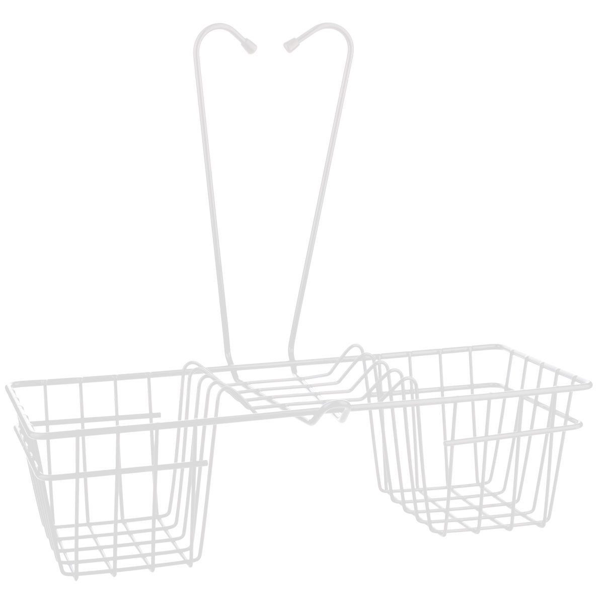 Euroshowers GmbH Duschregal zum Einhängen Weiß 40 × 11 × 16 cm