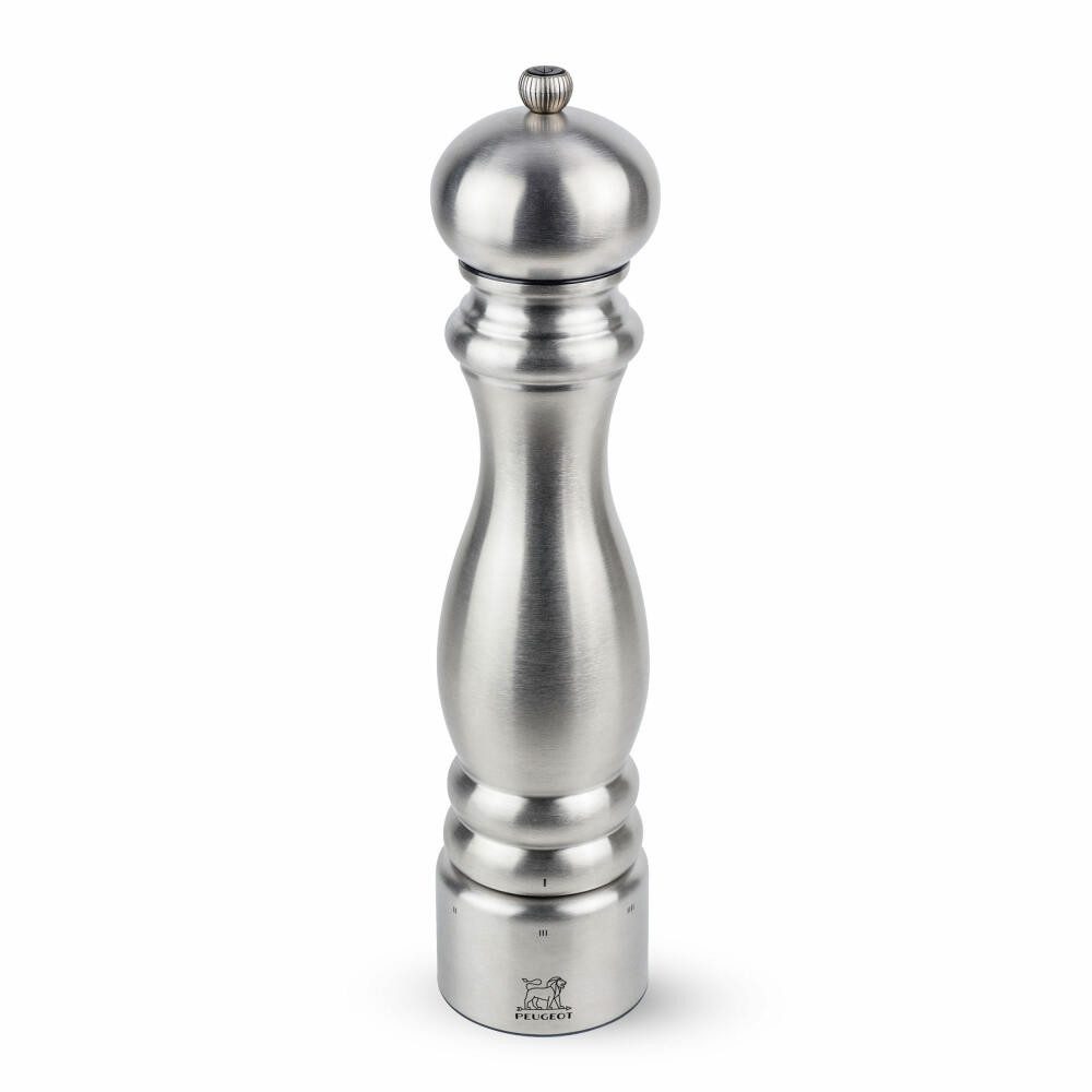 PEUGEOT Pfeffermühle PARIS CHEF 30cm Edelstahl Silber uSelect Stahlmah Manuell