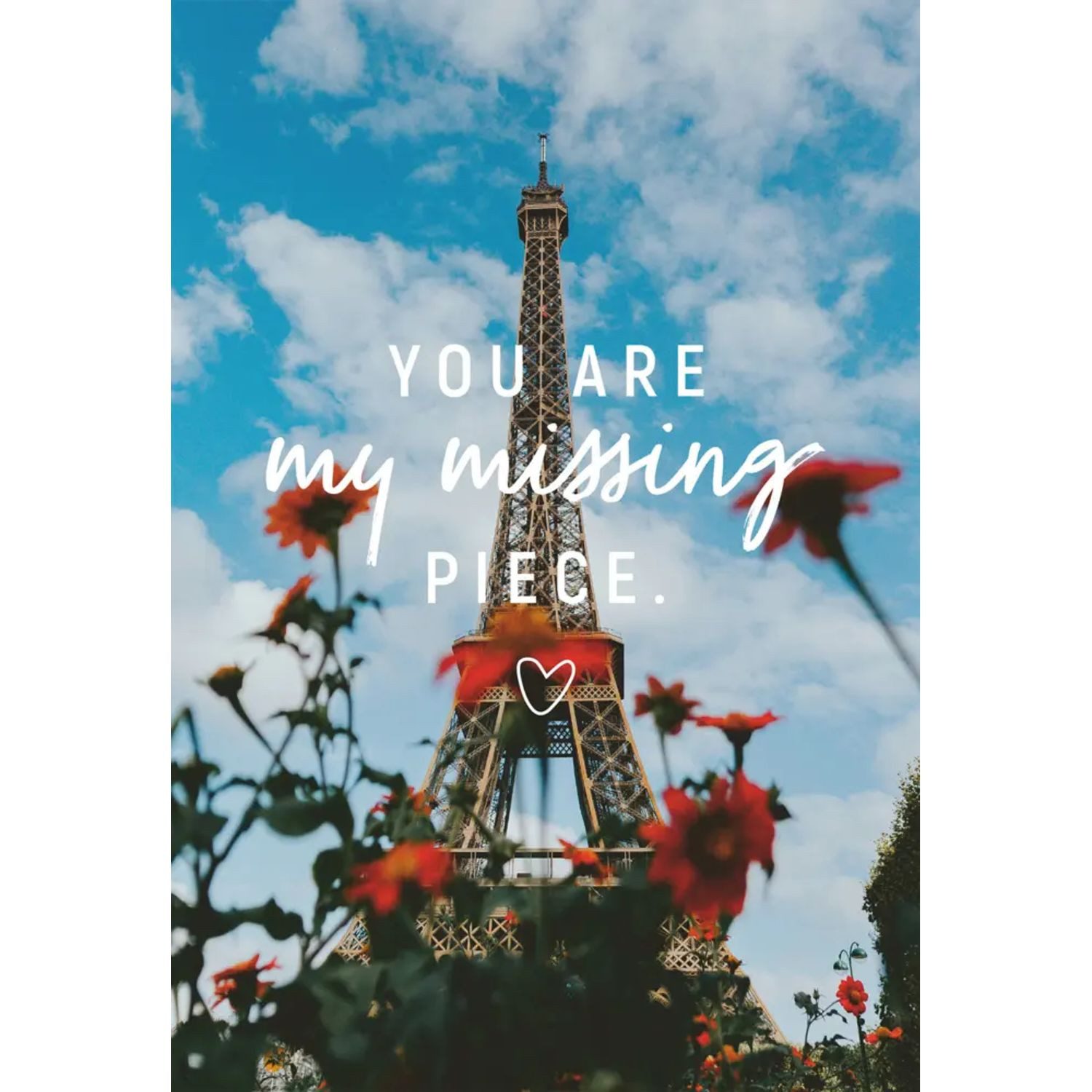 Ravensburger Puzzle Erwachsenenpuzzle 99 Teile - You are my missing piece, 99 Puzzleteile