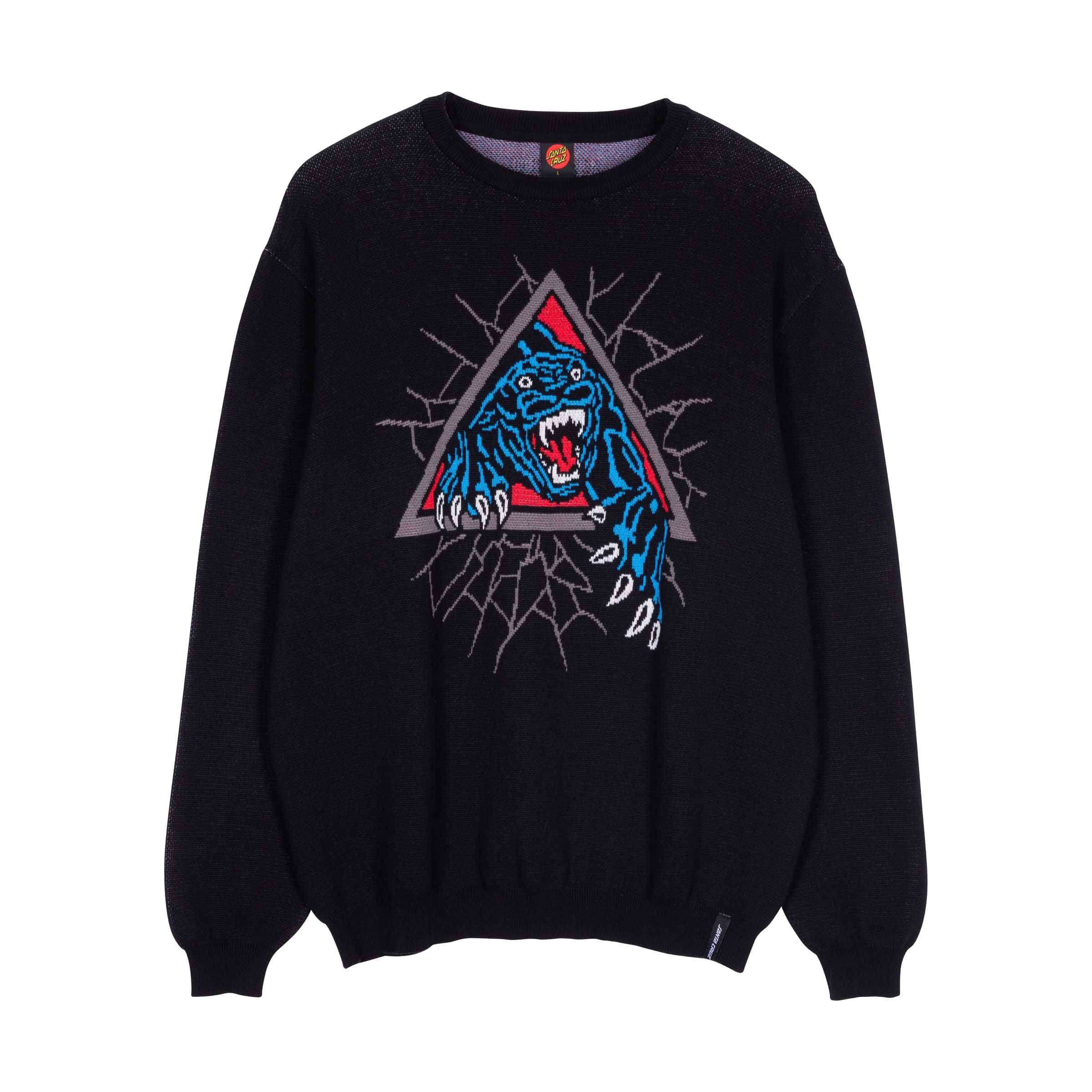 Santa Cruz Sweater – Natas SC Panther Knit Crew – Herren Pullover