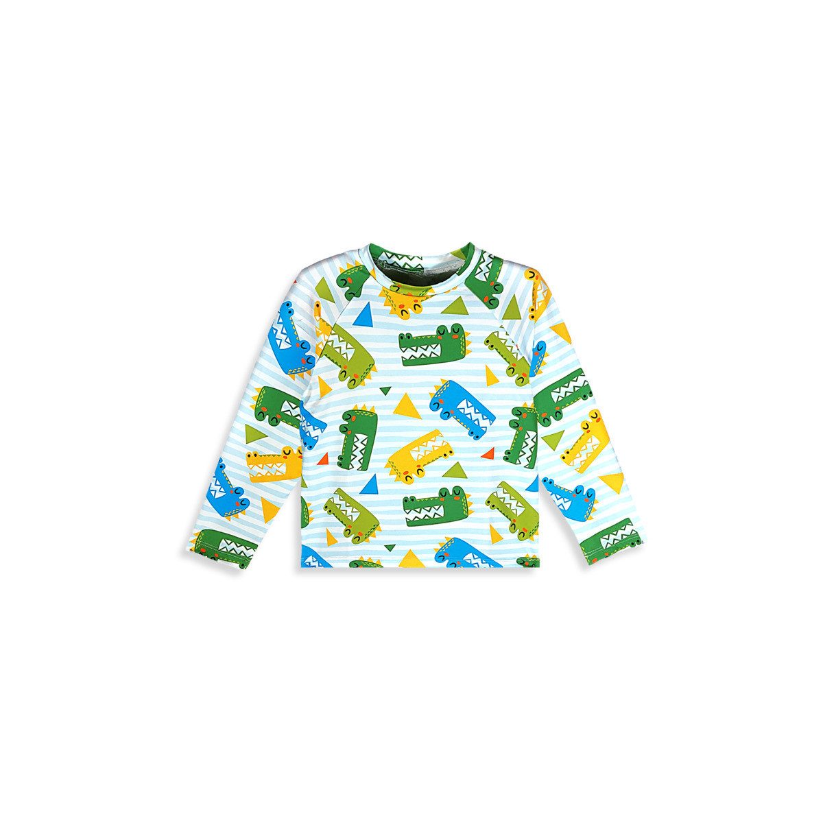 Denokids Bade-Shirt Sunsafe Top UV Protection-Crocodile Jungen