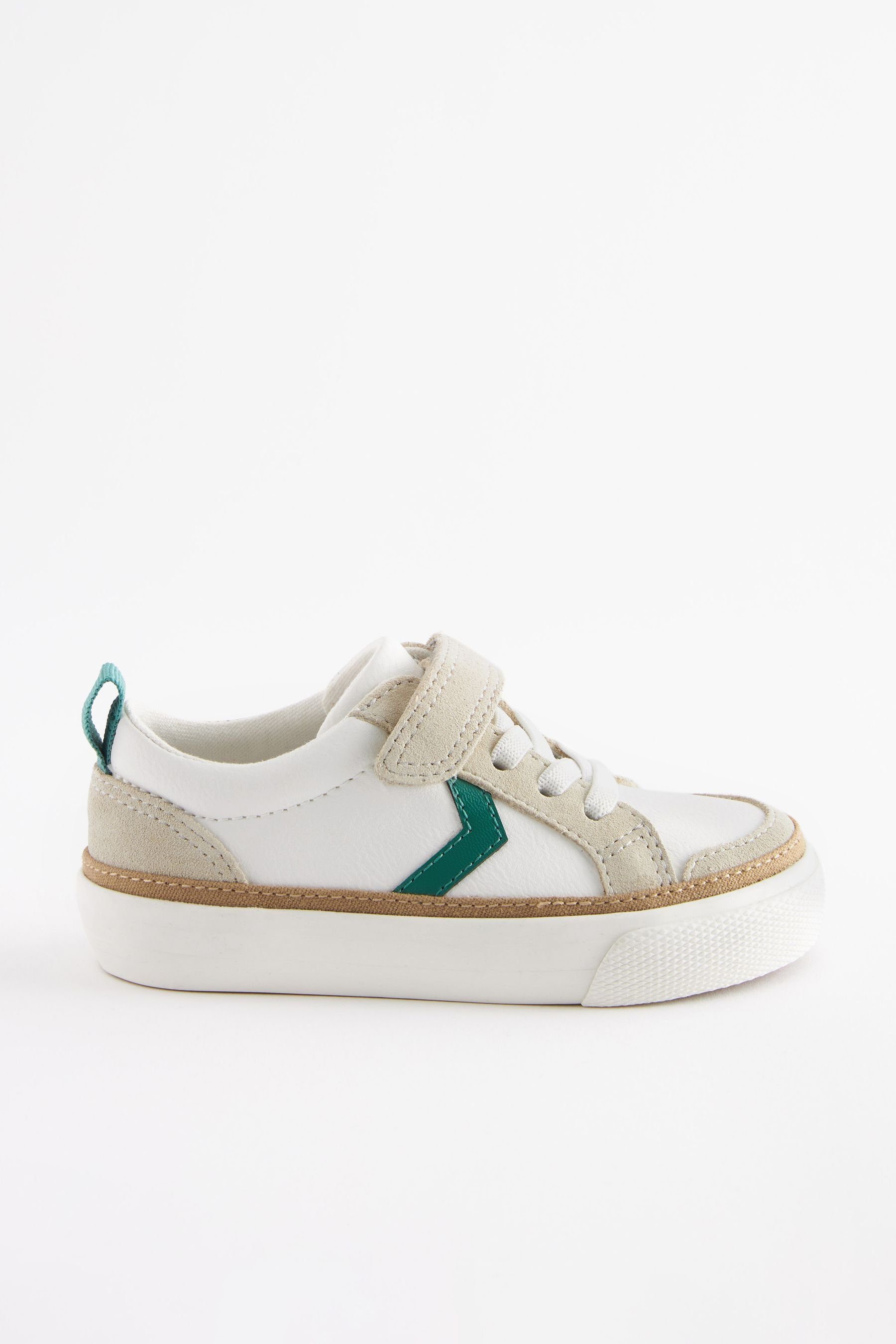 Next Chevron-Schuhe mit Klettverschluss Klettschuh (1-tlg) White/Green