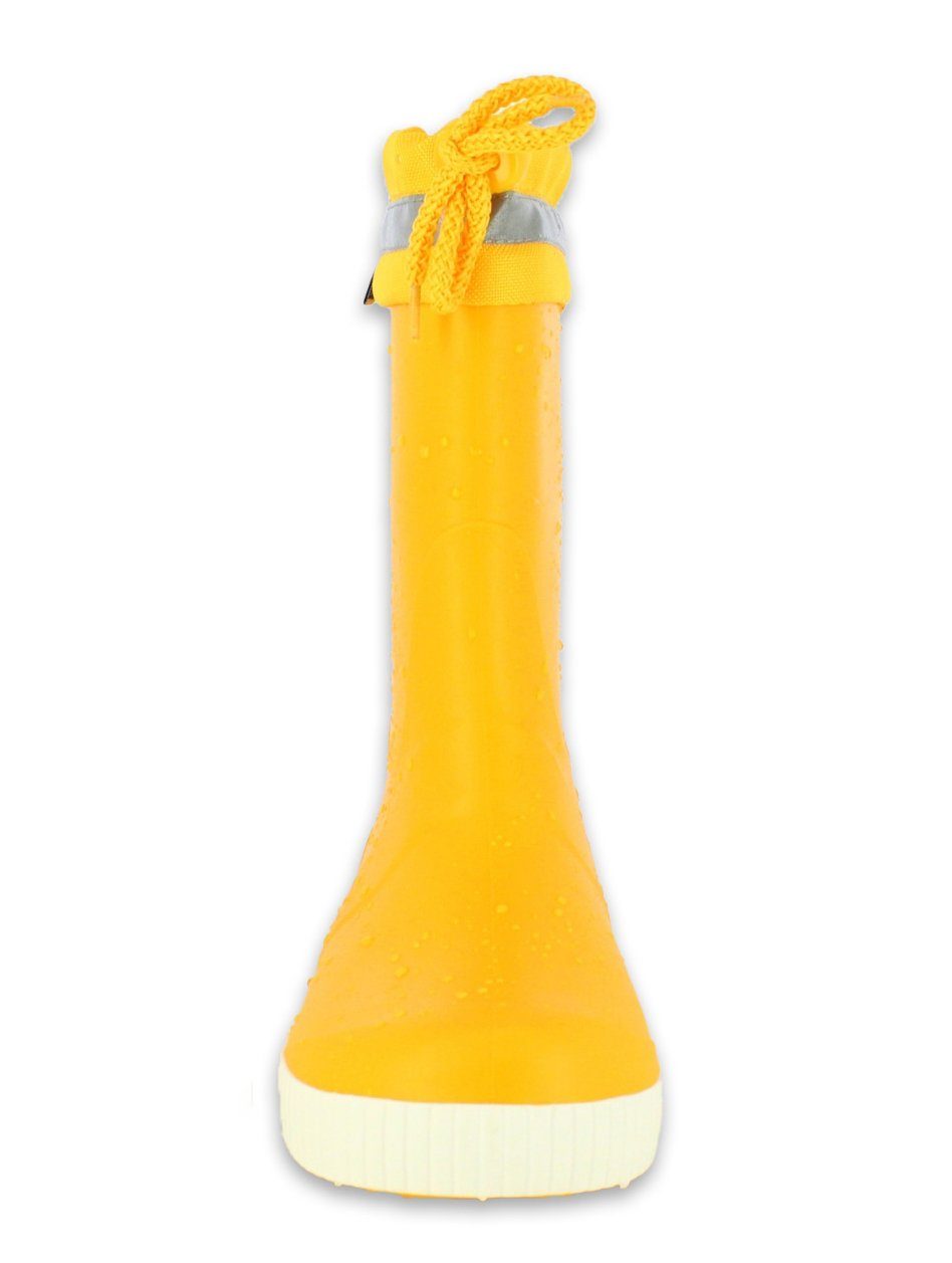 Beck Regenstiefel Wellies Gummistiefel und Jungs, geformte robustes Farben Material, gelb und wasserdicht, vielen in (für Größen erhältlich) Mädchen Einlegesohle