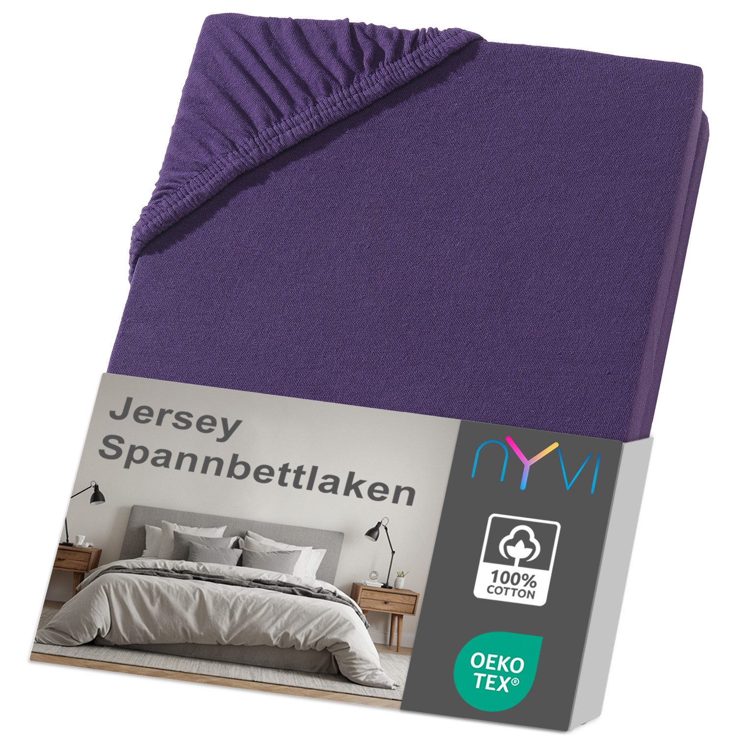NYVI Spannbettlaken Jersey Spannbettlaken DreamScience für Matratzen bis 22 günstig online kaufen