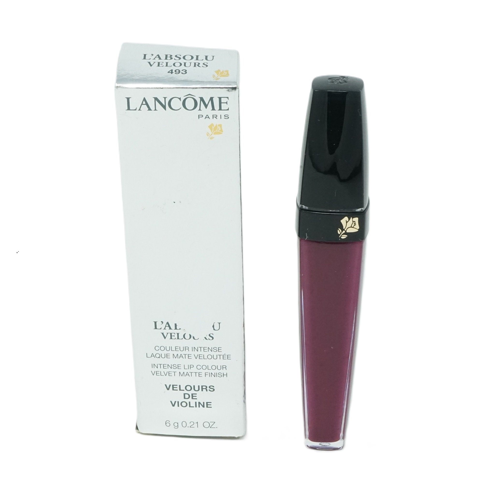 LANCOME Блиск для губ Lancome L'Absolu Velours Блиск для губ 493 Velours de Violine
