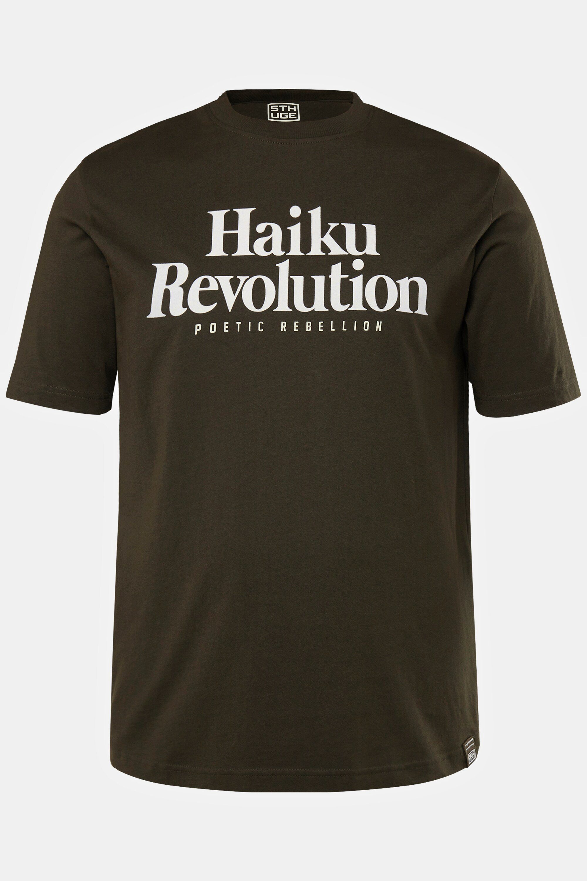 8 STHUGE Flockdruck T-Shirt STHUGE XL T-Shirt bis Halbarm