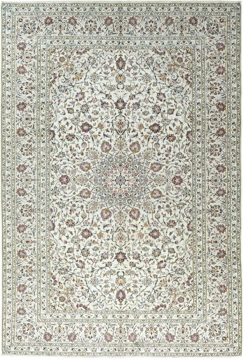 Orientteppich Keshan 246x359 Handgeknüpfter Orientteppich / Perserteppich, Nain Trading, rechteckig, Höhe: 12 mm