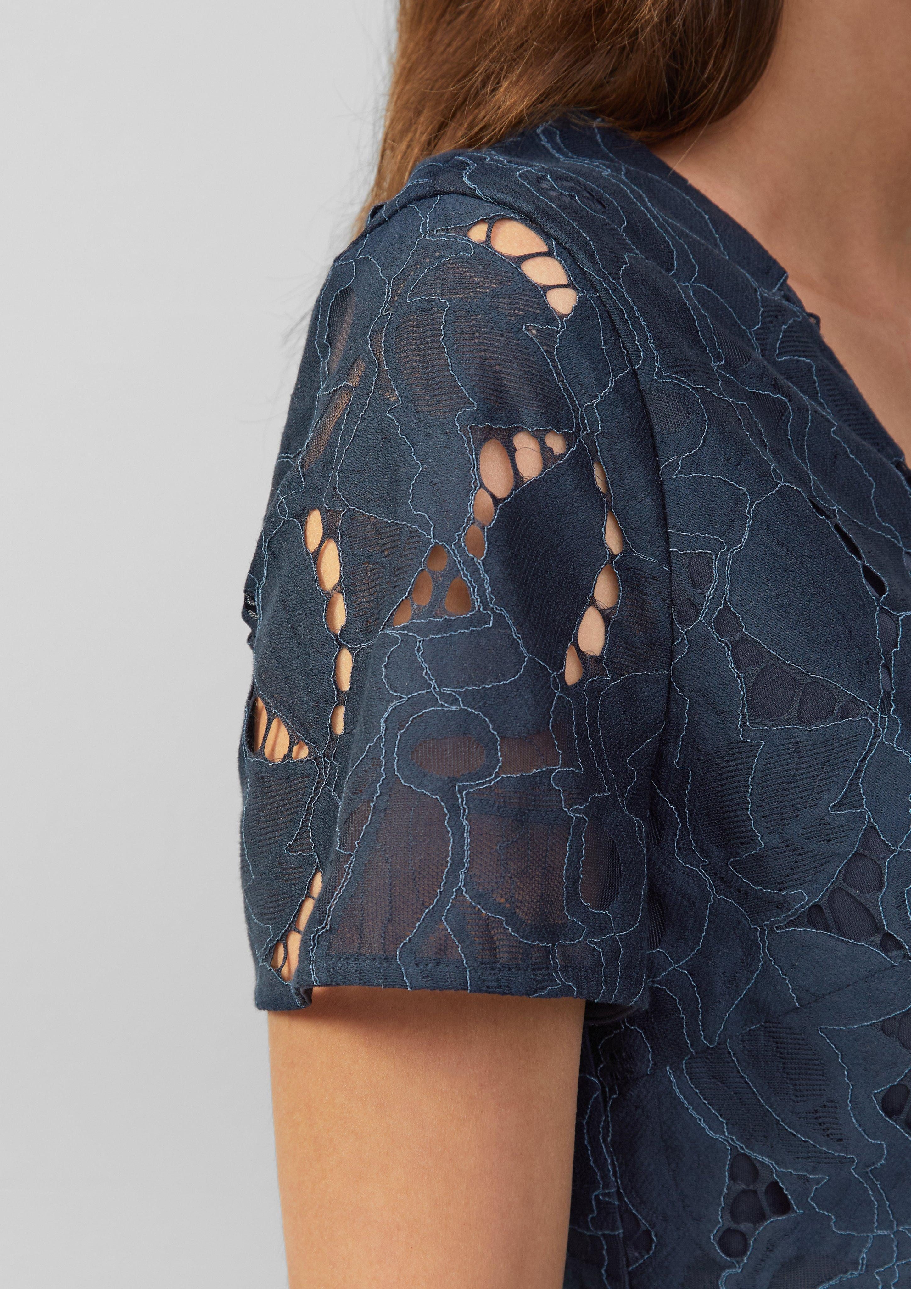 s.Oliver BLACK LABEL Maxikleid Ausgestelltes Kleid günstig online kaufen