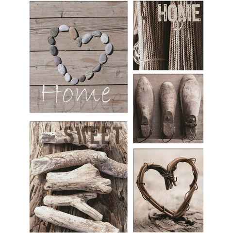Art for the home Bild home sweet home, (5 St)