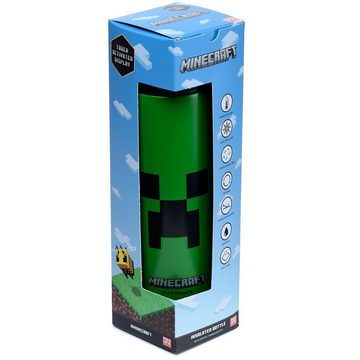 Puckator Backform Minecraft Edelstahl Thermos Flasche Creeper 450ml