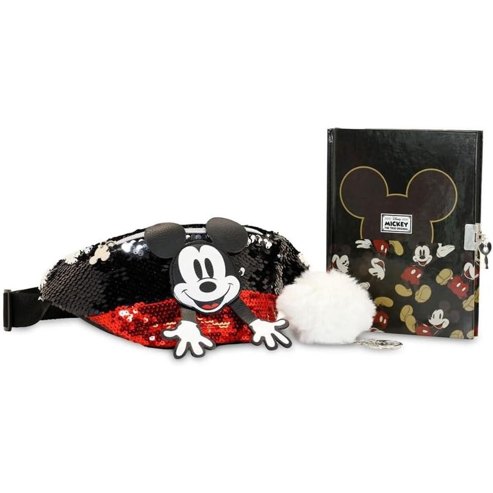 Karactermania Gürteltasche Disney Micky Maus Shy Packung mit Gürteltasche und Ergänzung, Gürteltasche mit Ergänzung