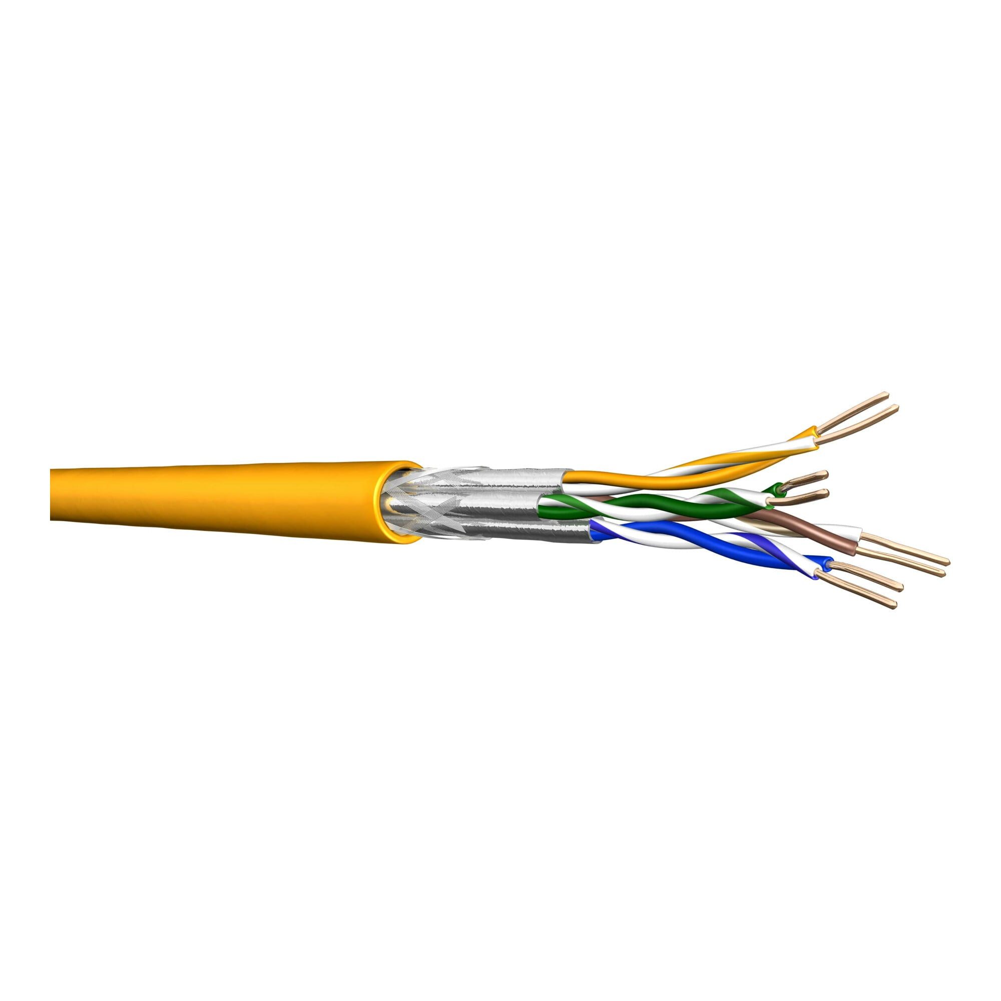 Draka Draka Comteq (DNT) UC1500 HS22 Kat.7A gelb 4P S/FTP 60088363-Dca-T1000 X-Link Lade-und Datenkabel