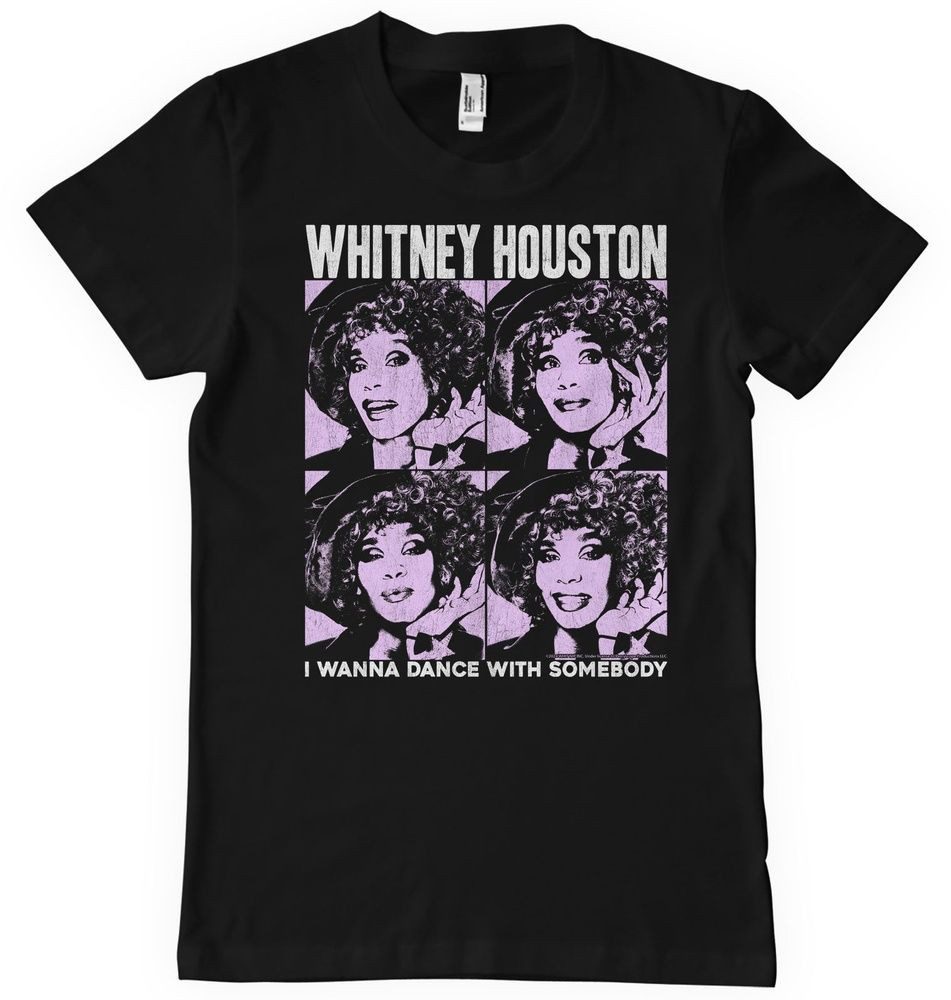 Whitney Houston T-Shirt Pop Art T-Shirt T-Shirt