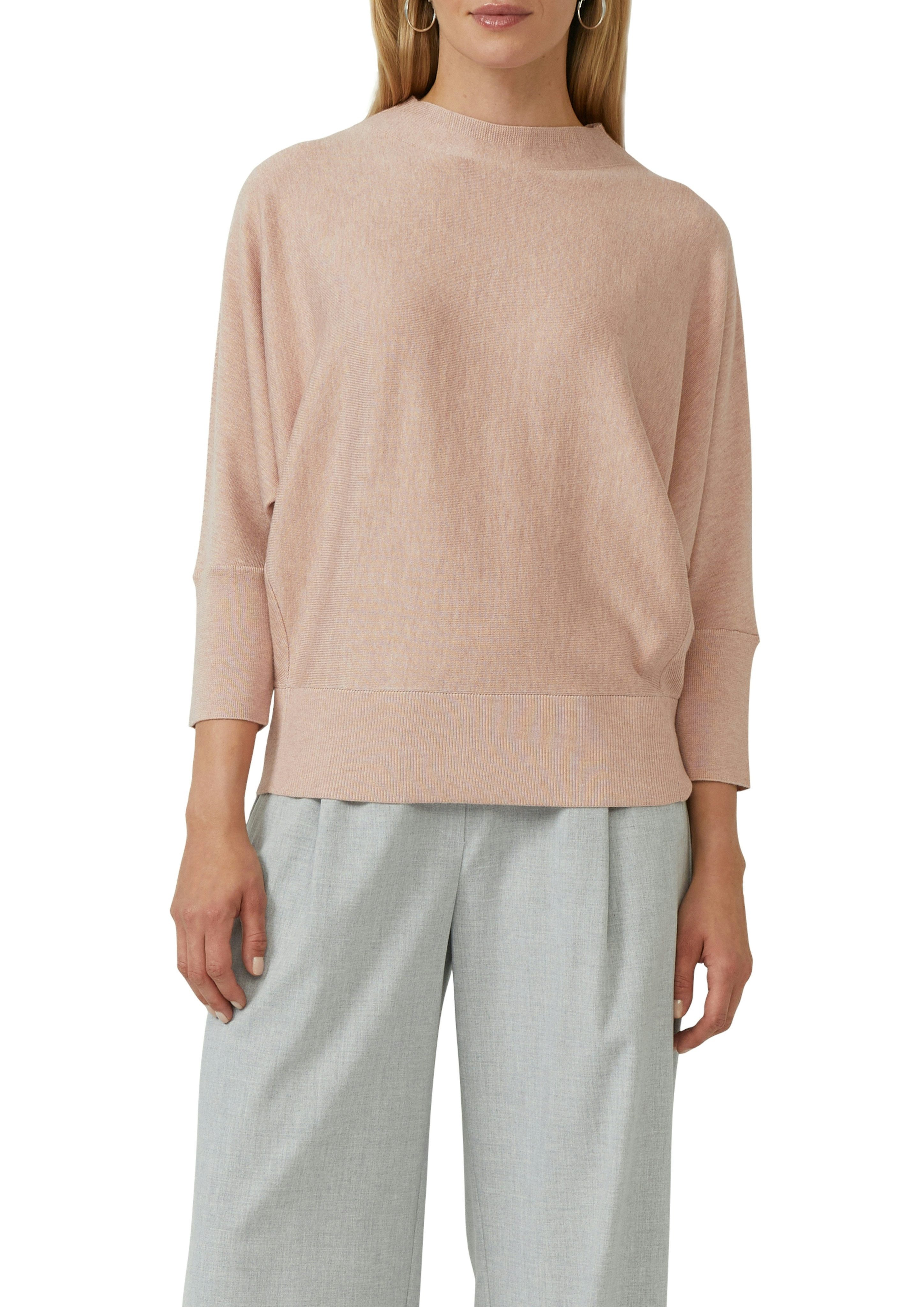 s.Oliver BLACK LABEL Strickpullover mit Fledermausärmeln