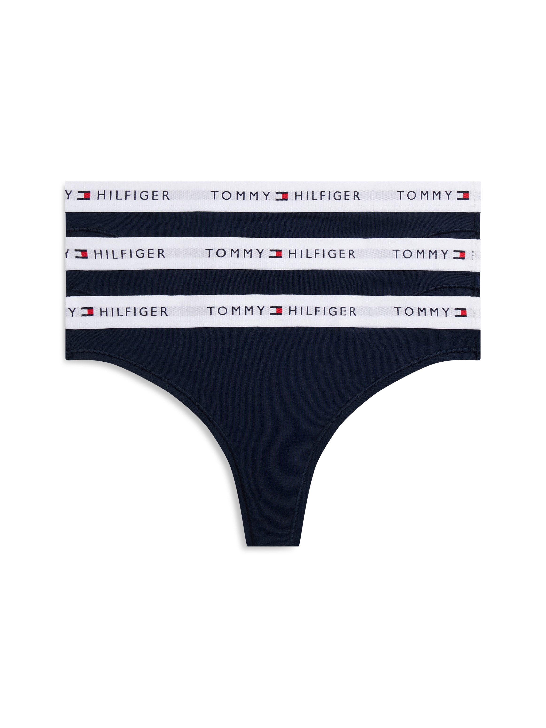 Tommy Hilfiger Underwear String (Packung, 3-St., 3er) mit Logoschriftzug
