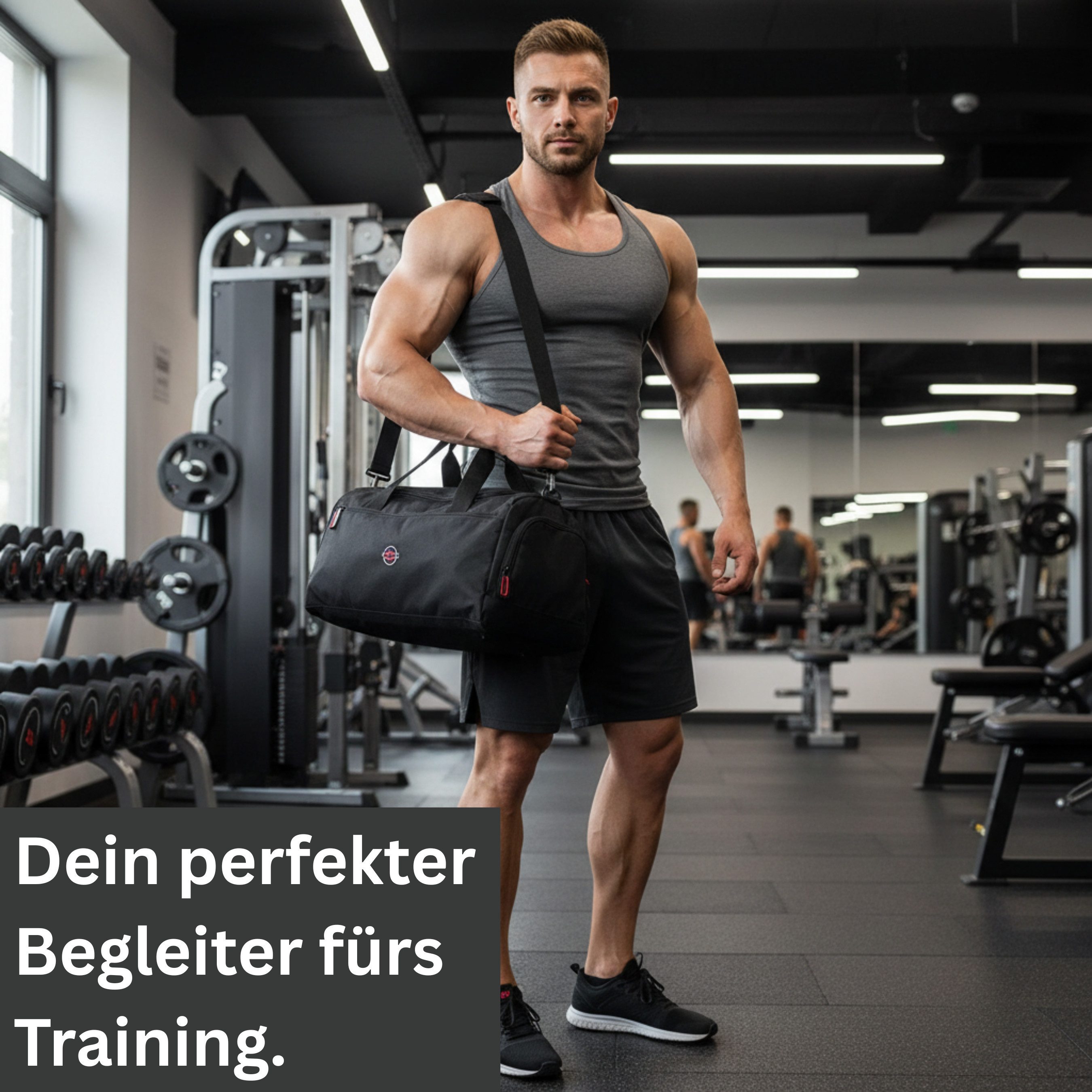 cocoono Sporttasche Sporttasche klein 18L – kompakte Gym Bag für Damen & Herren