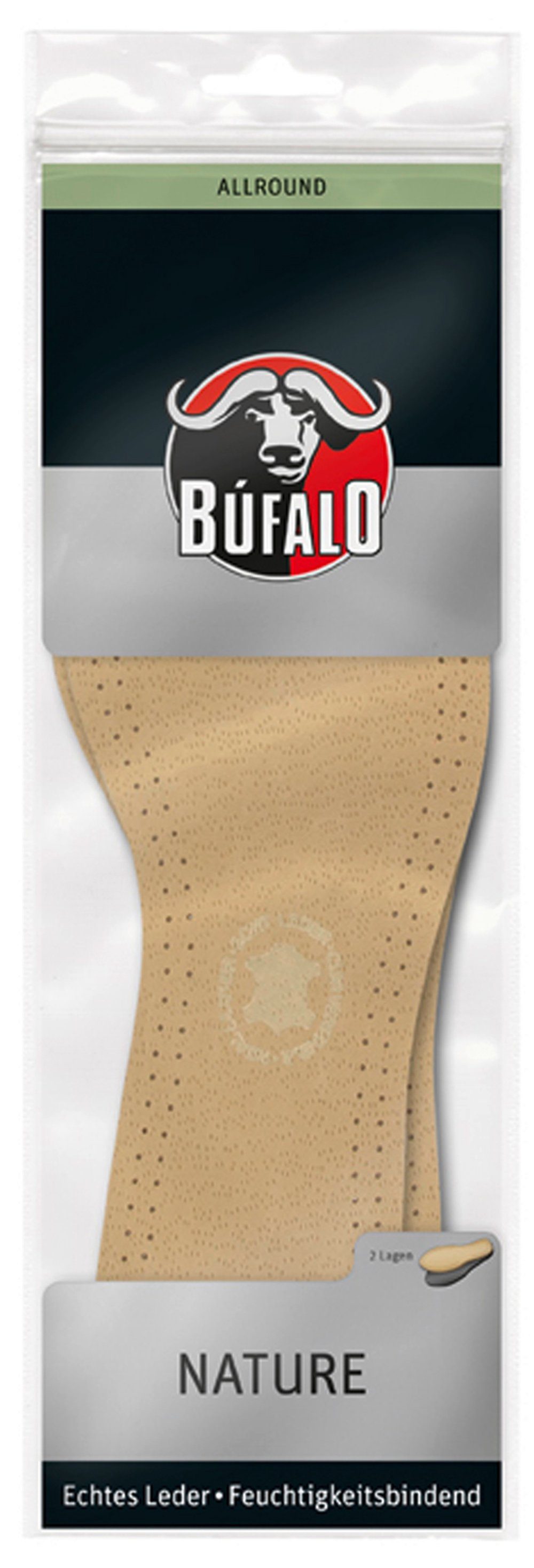 Búfalo Ledersohlen Nature - Ledersohle
