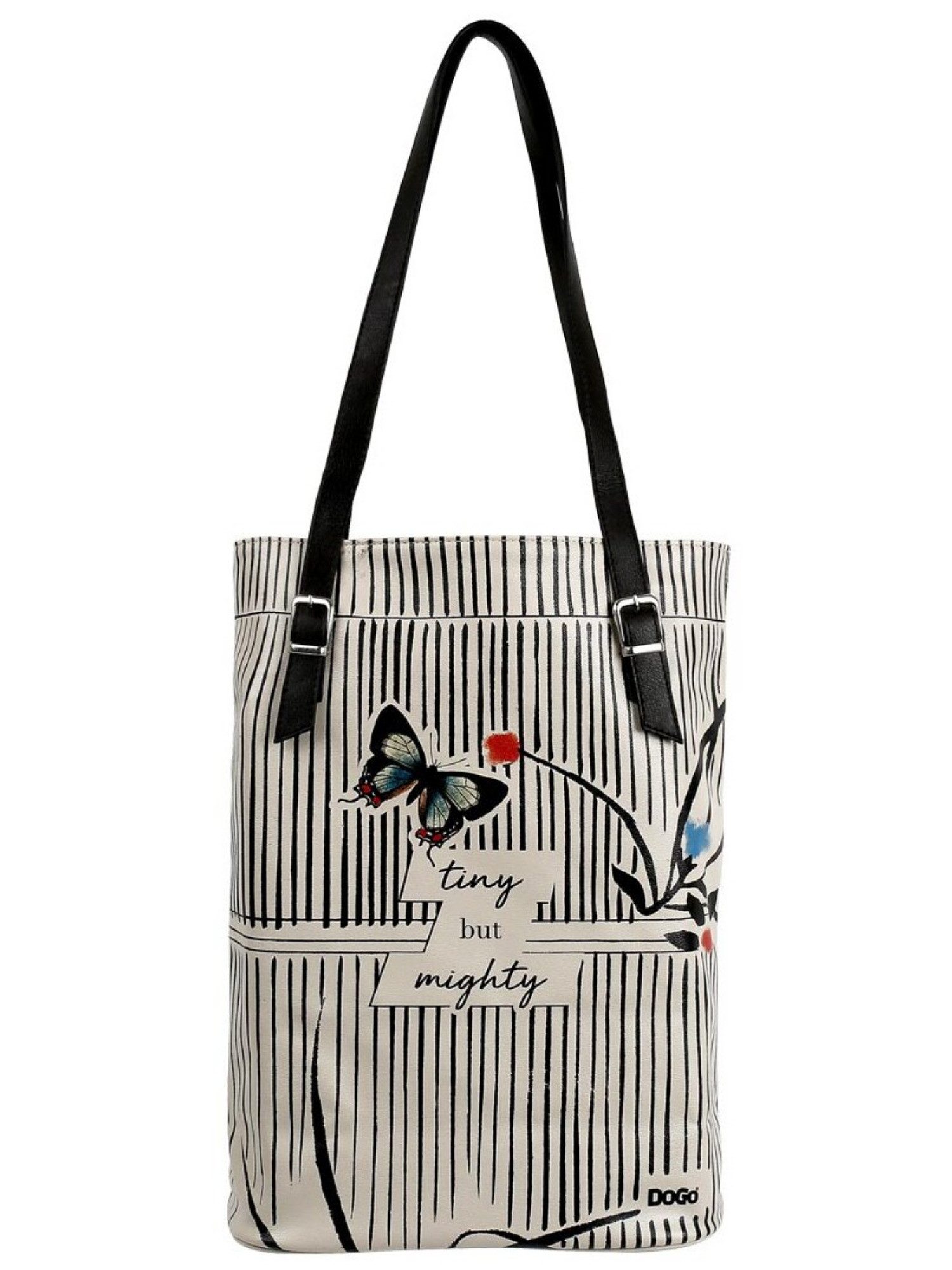 DOGO Umhängetasche Tall Bag Damen Schultertasche Tiny But Mighty Damen, Handgefertigt