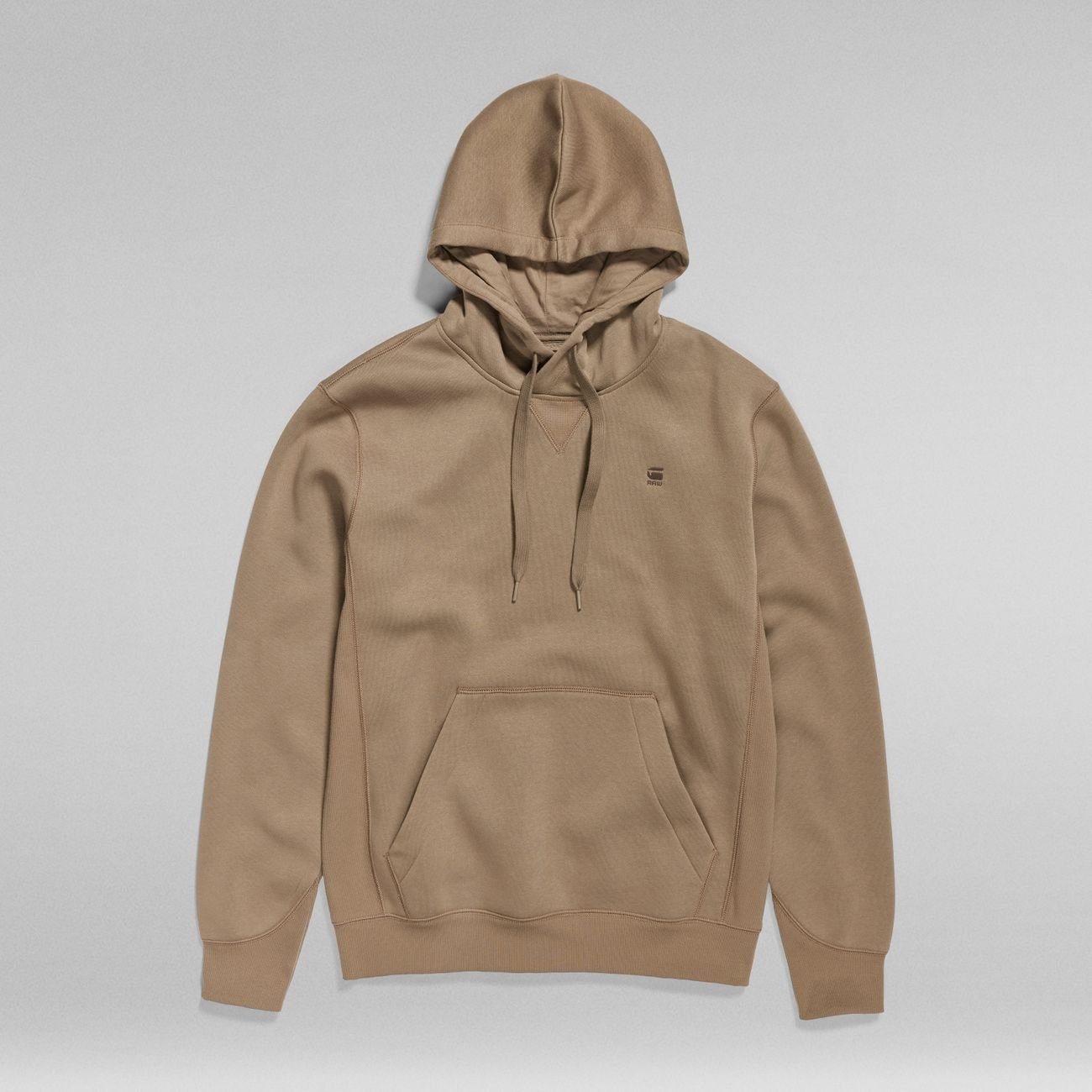 G-Star core RAW l/s sw Premium Walnut (1-tlg) hdd Hoodie Deep