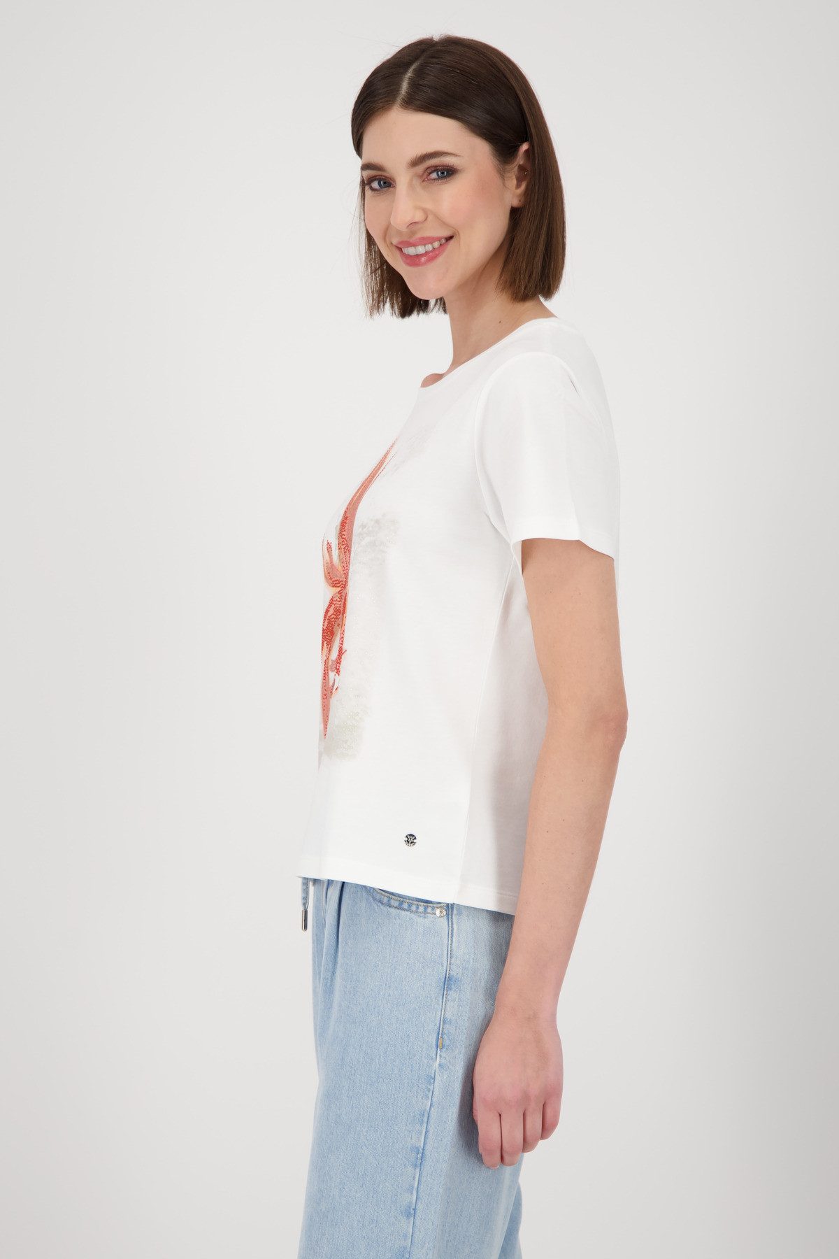 Monari T-Shirt Shirt Schmuck Goldfisch Mit günstig online kaufen