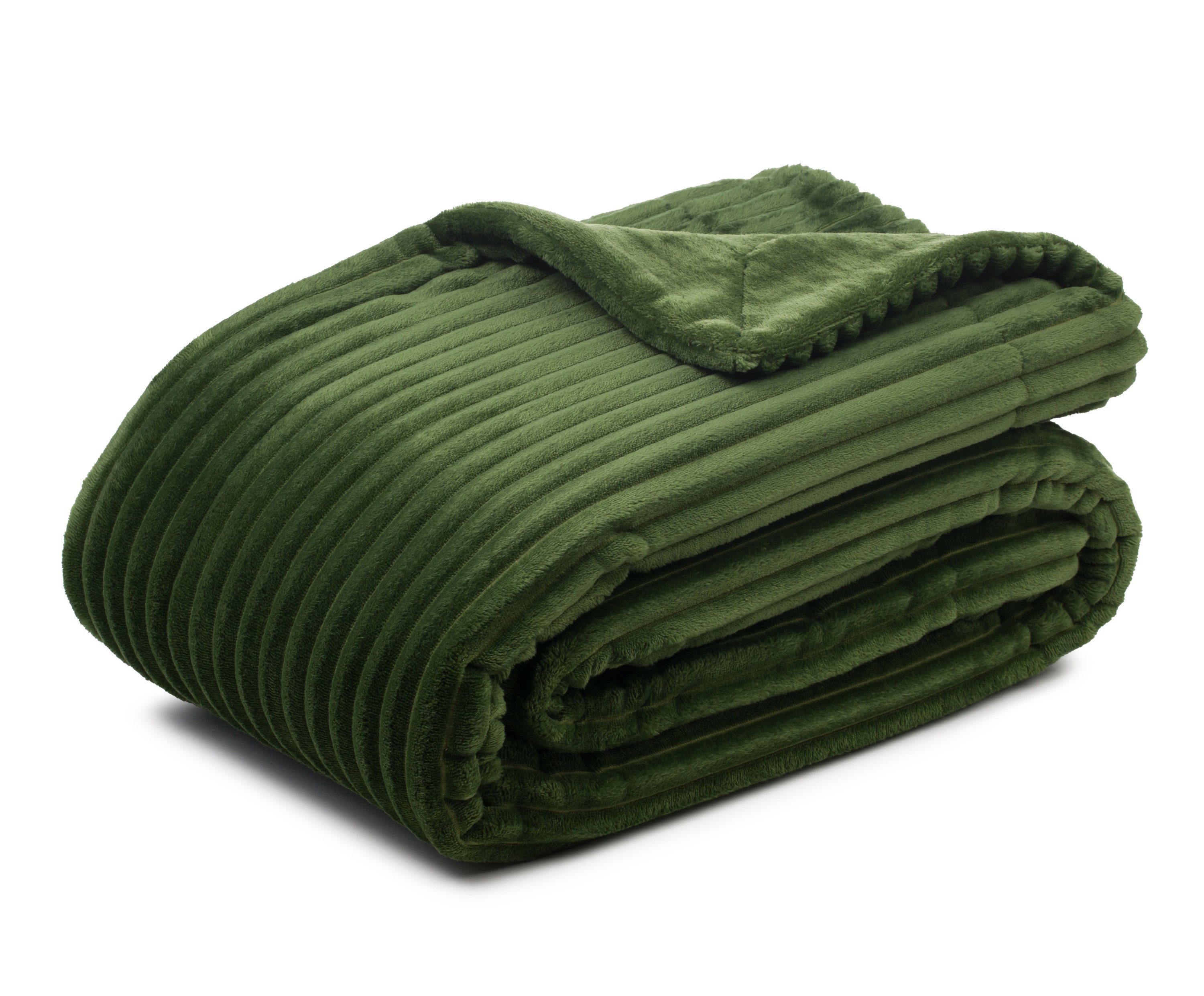 Bettdecke + 150x200 grün 150x200 Füllung: BL Wohndecke cm Gözze, CORD Kuscheldecke Plate Decke, grün Couchdecke Topper, (BL Sofadecke Decke cm) GÖZZE