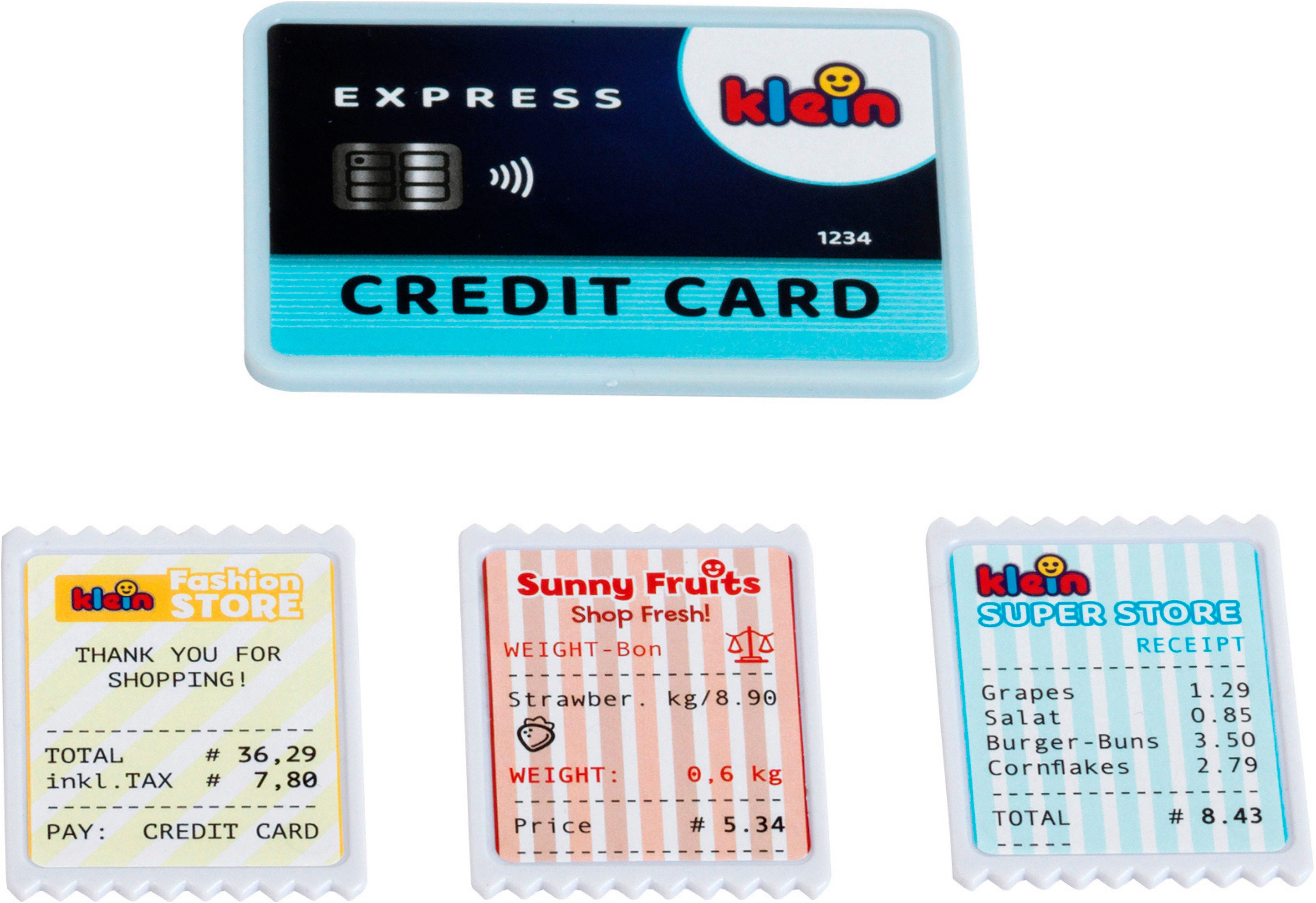 Klein Spielkasse Bezahl-Terminal II, mit Licht & Sound