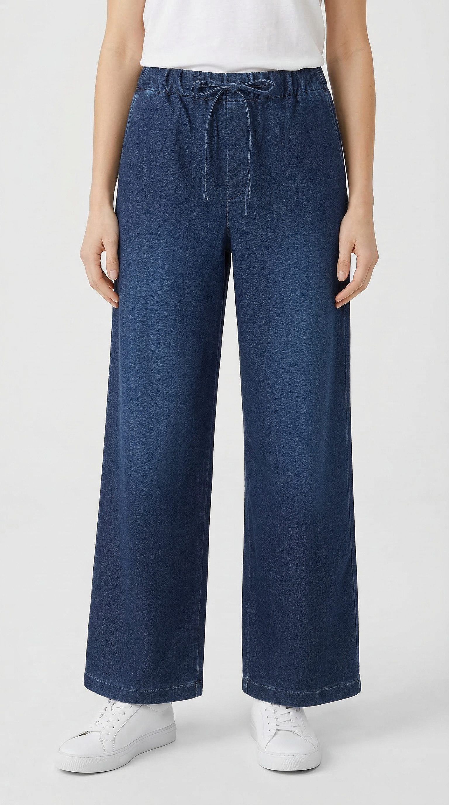 MAC Weite Jeans WIDE EASY mit elastischem Bund