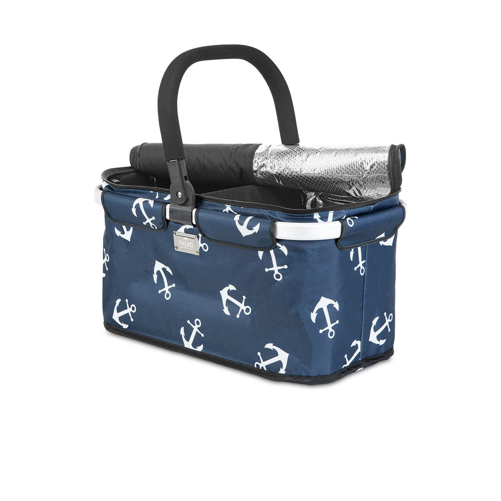 Genius Einkaufskorb Einkaufskorb Falko in Duo Farben, Einkaufstasche, Kühlf günstig online kaufen