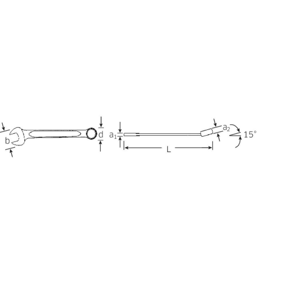 OPEN-BOX mm Ring-Maulschlüssel Ringschlüssel Stahlwille 9