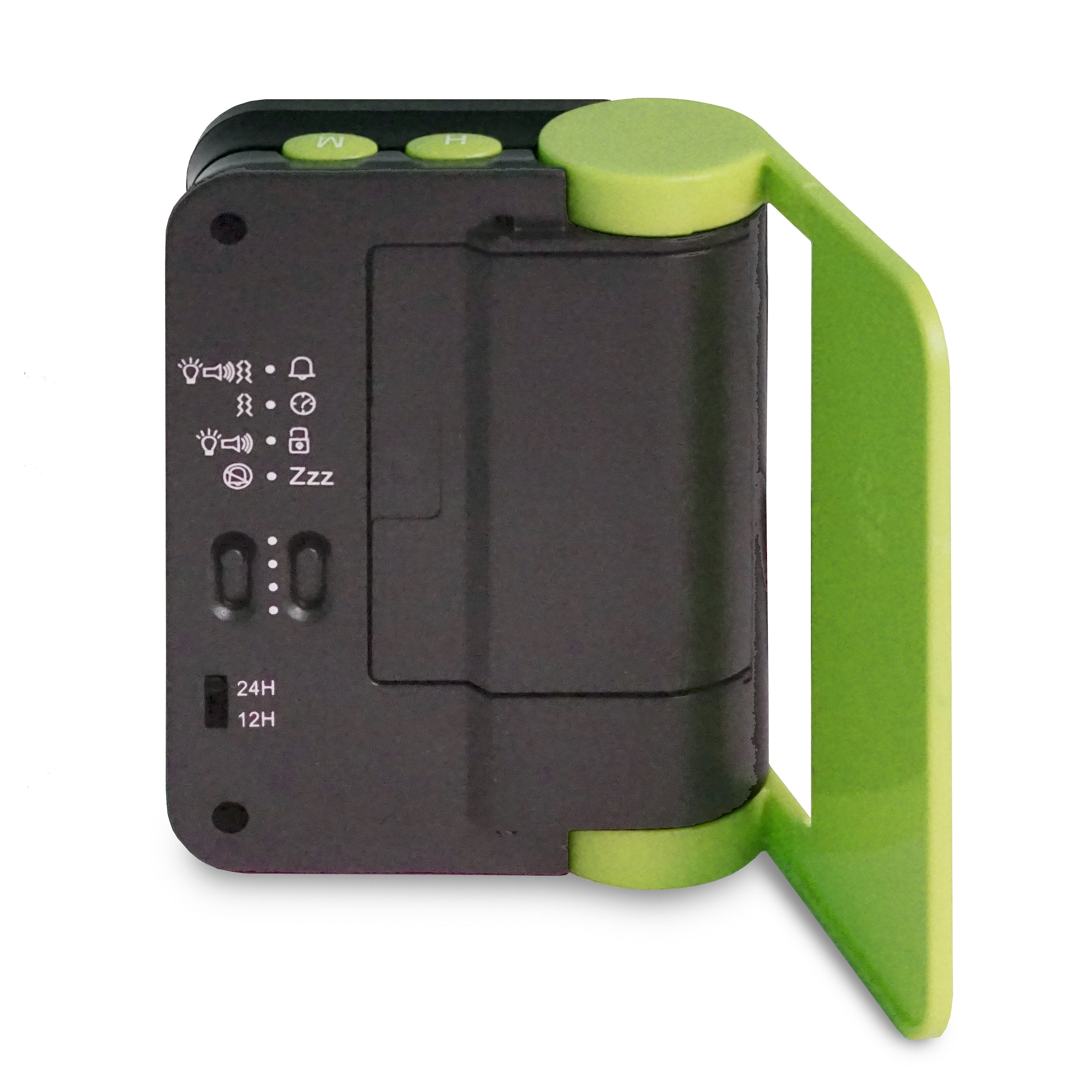 HUMANTECHNIK Reisewecker travelTim mit Licht, Ton (95dB) & Vibration – Bild 4 von 5