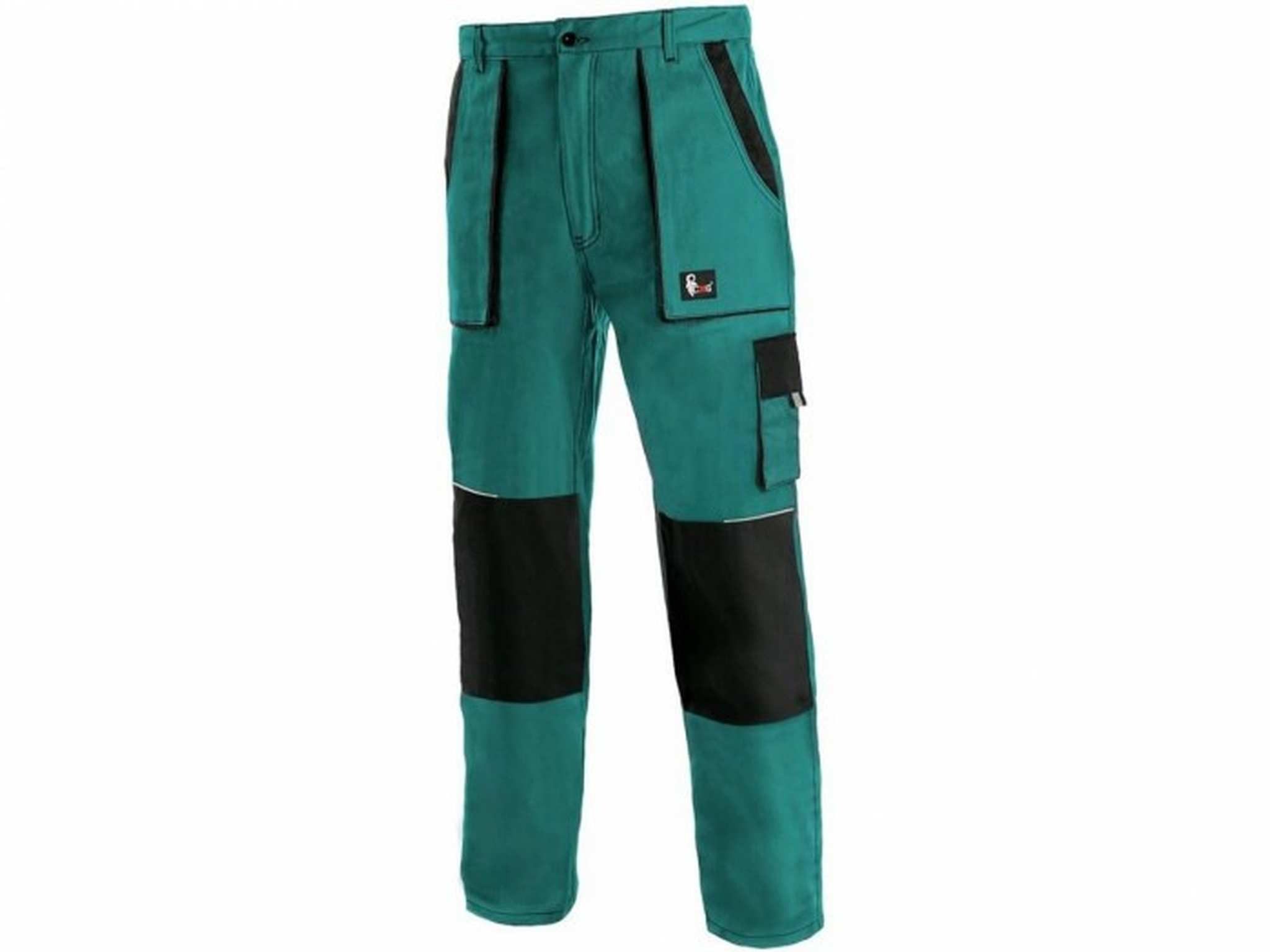 CXS Arbeitshose CXS LUXY JOSEF grün schwarze Bundhose Arbeitshose Arbeitsbundhose
