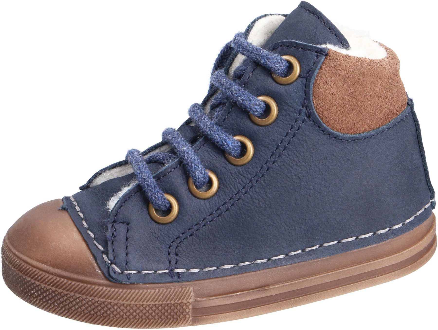 Däumling Kinder Lauflern Ecki Lauflernschuhe Klettstiefel