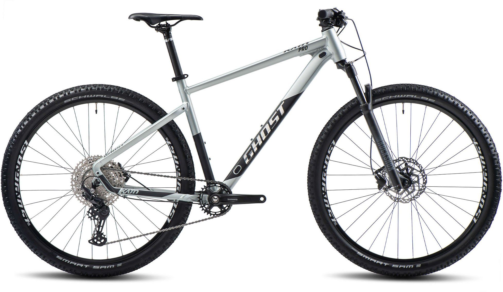 Ghost Mountainbike Kato Pro AL, 12 Gang Shimano Deore RD-M6100 Schaltwerk, Kettenschaltung, für Damen und Herren, Kettenschaltung