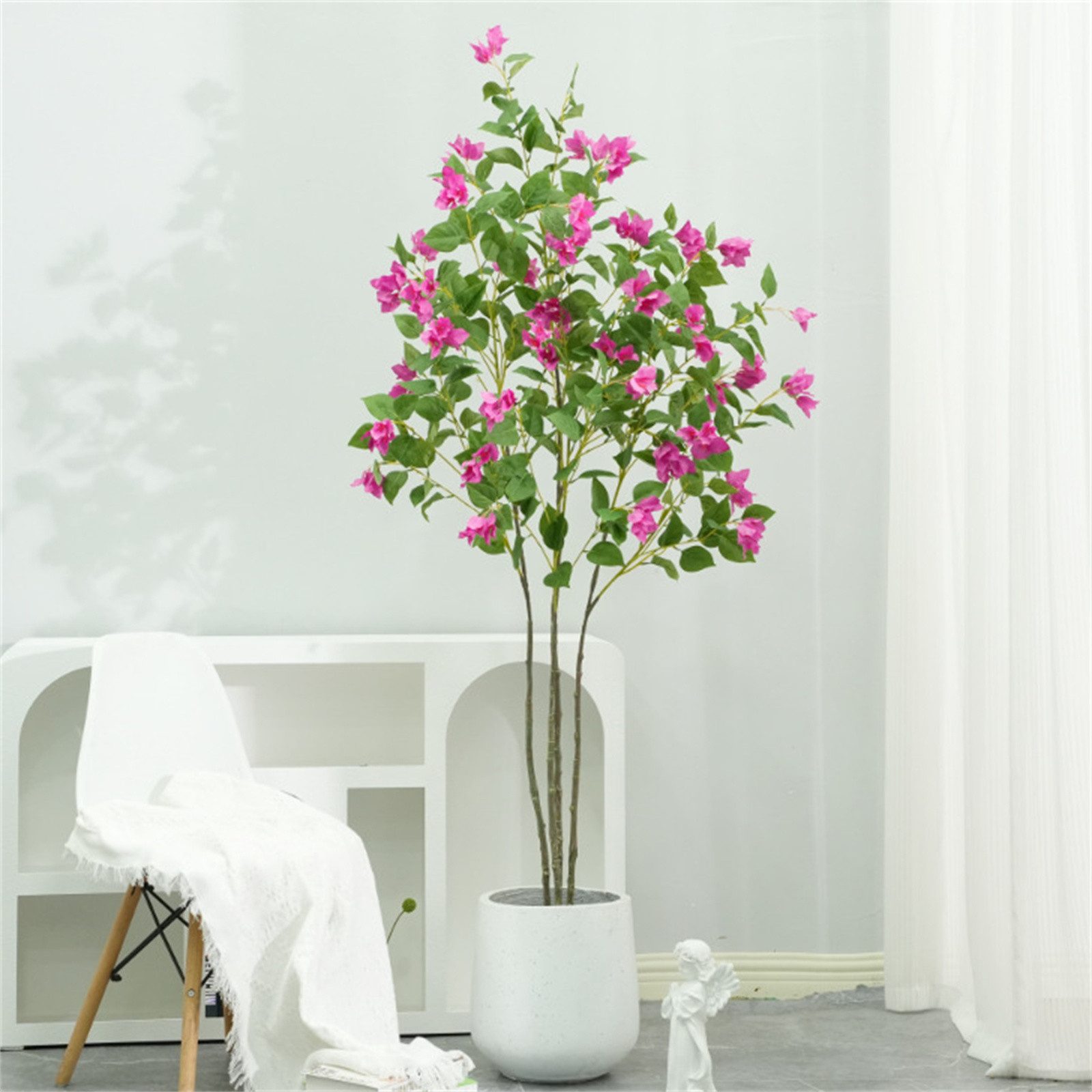 Kunstpflanze Bougainvillea Baum Deko, Künstliche Pflanzen günstig online kaufen