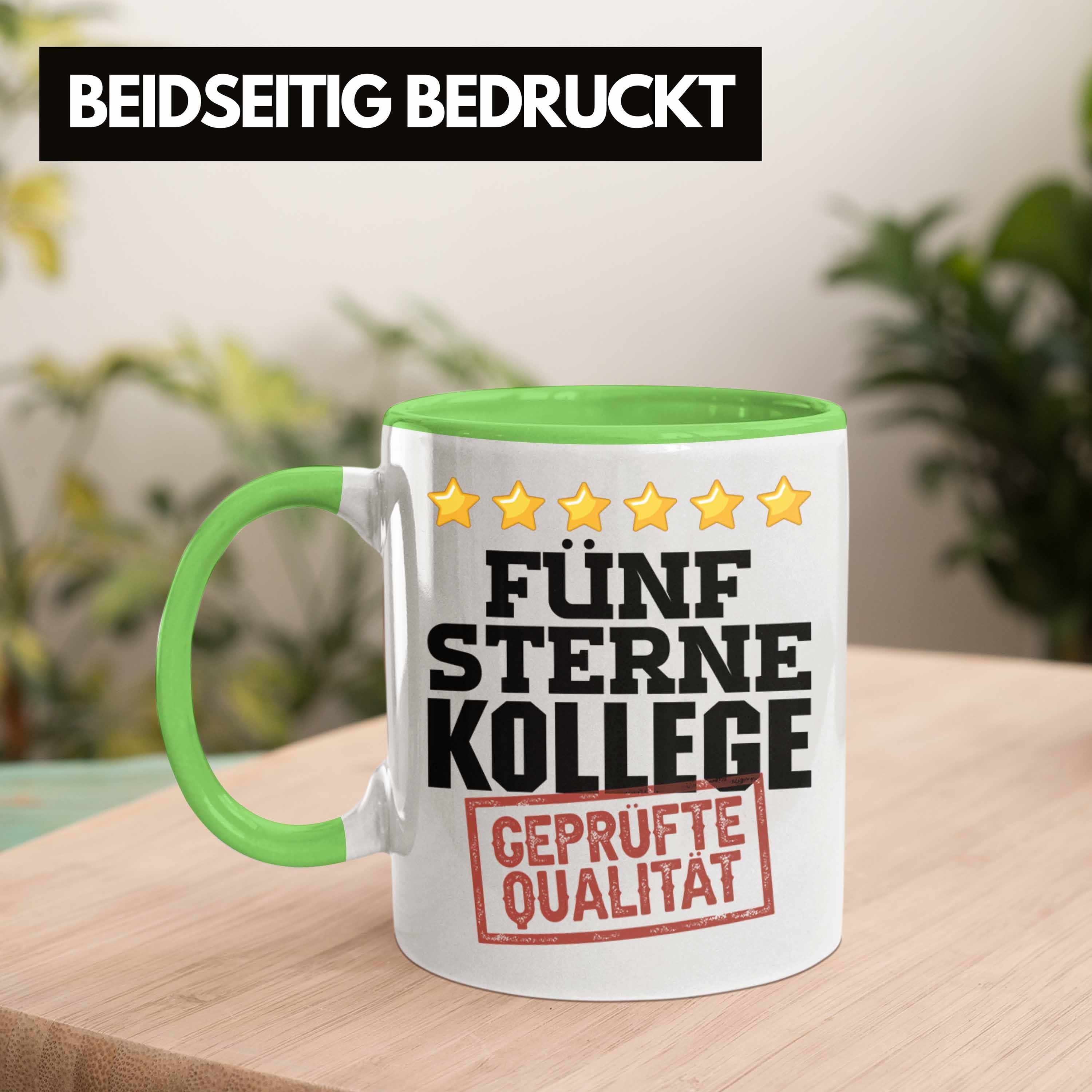 Besten Grün für Spru Bester Tasse Geschenk Trendation Arbeitskollegen Kollege Tasse Lustiger