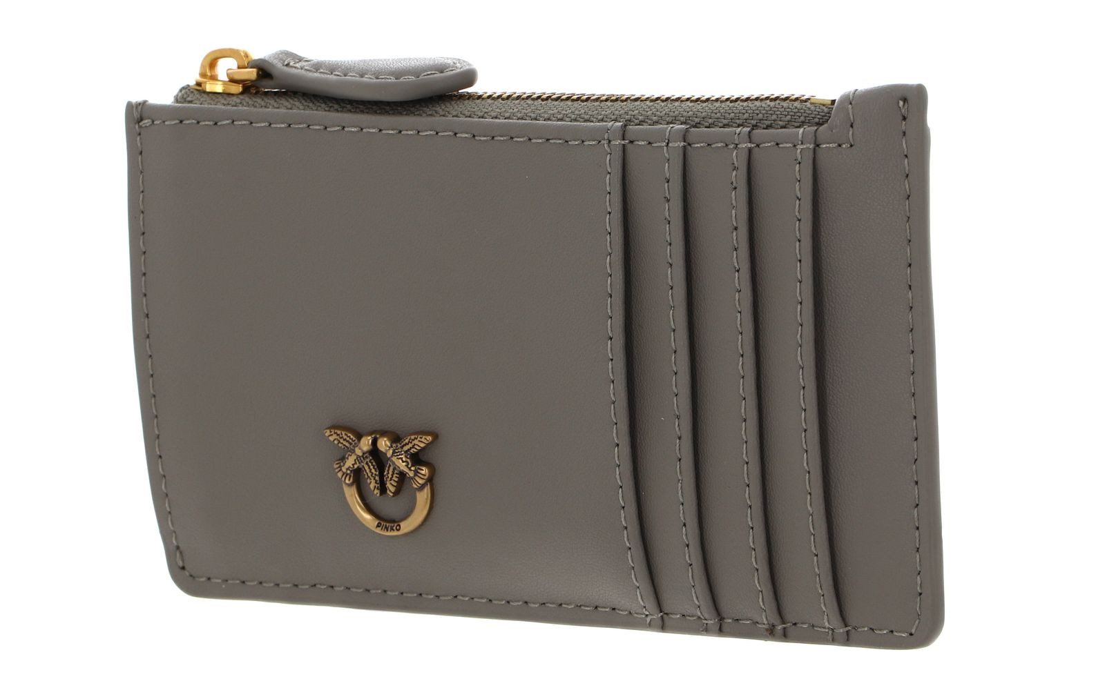 PINKO Kartenetui Cardholder, aus echtem Rindsleder