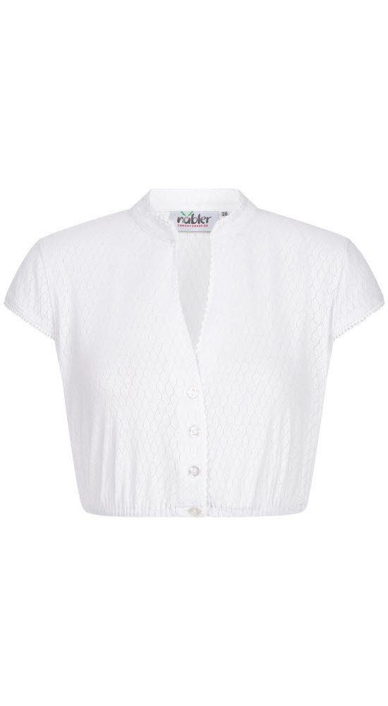 Nübler Dirndlbluse Dirndlbluse kurzarm Phia in günstig online kaufen